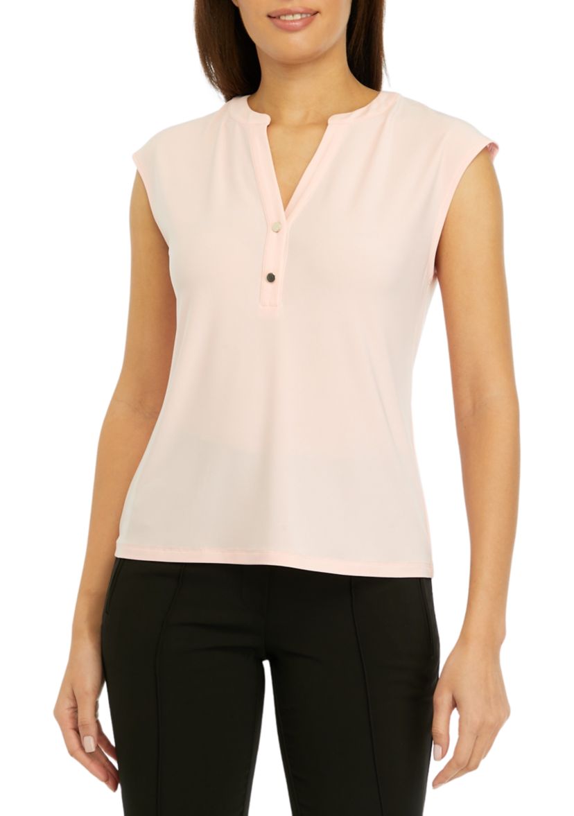 Petite Dolman Sleeve Solid Top 