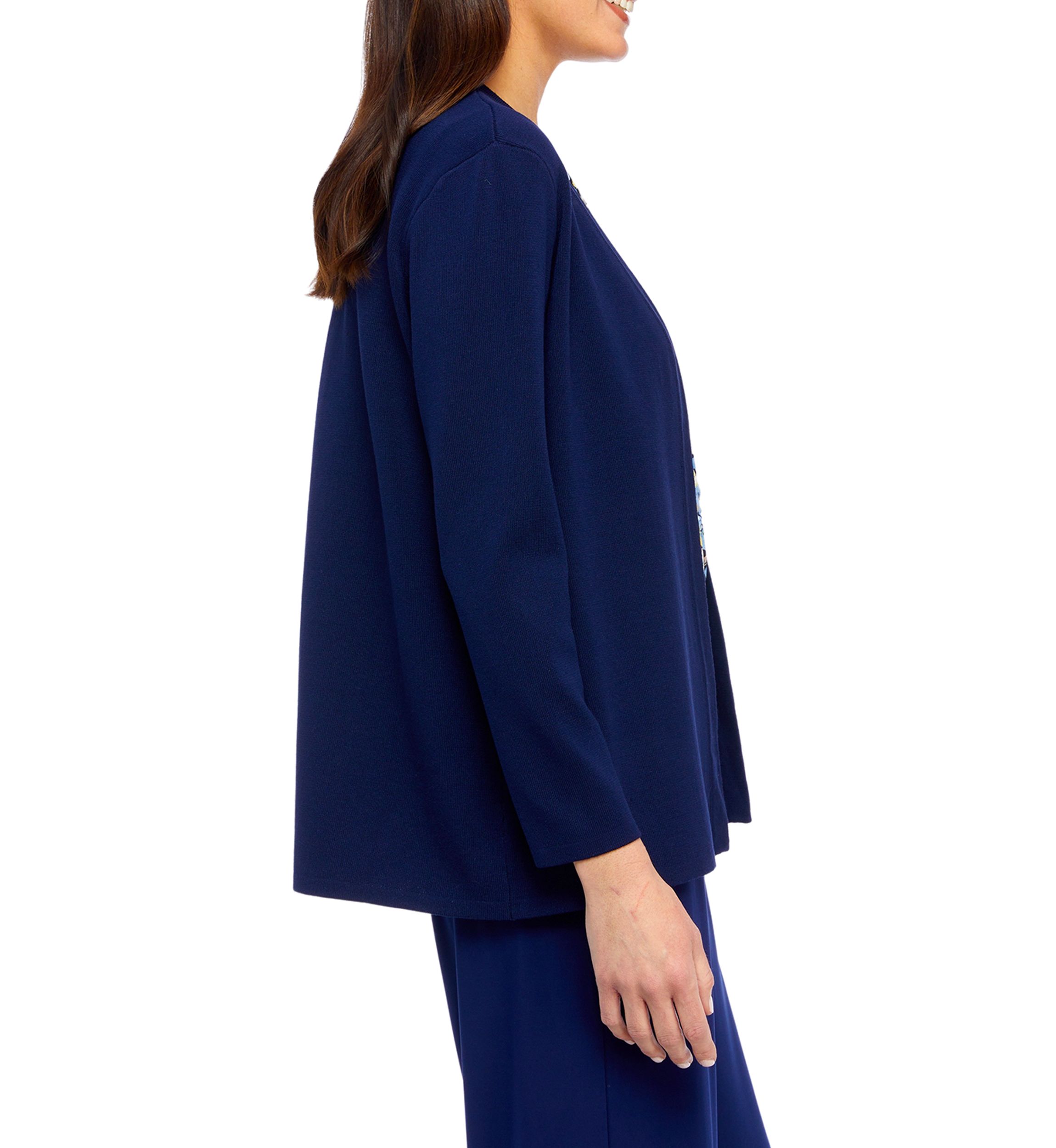 Petite Newport Kissing Front Cardigan