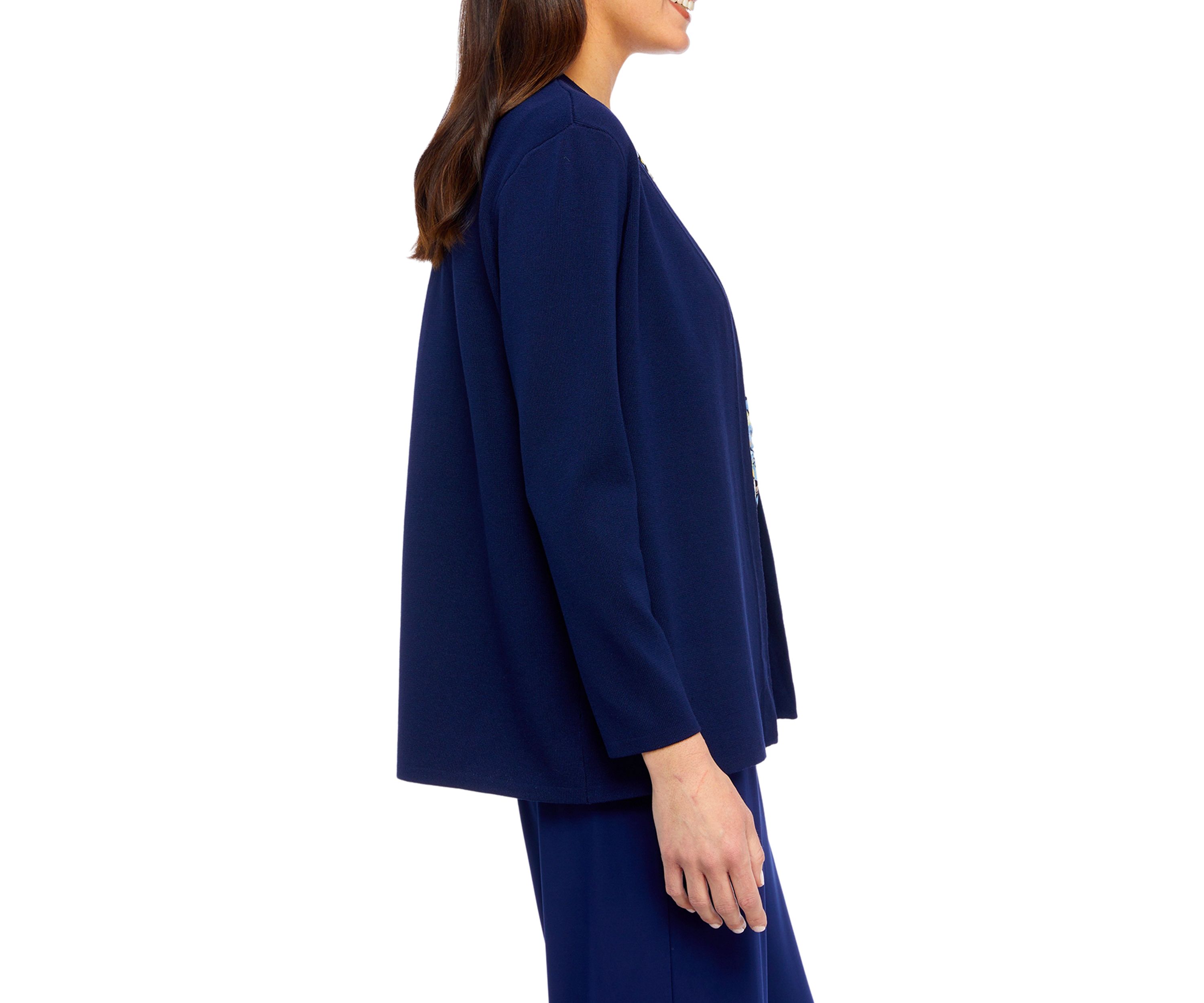 Petite Newport Kissing Front Cardigan