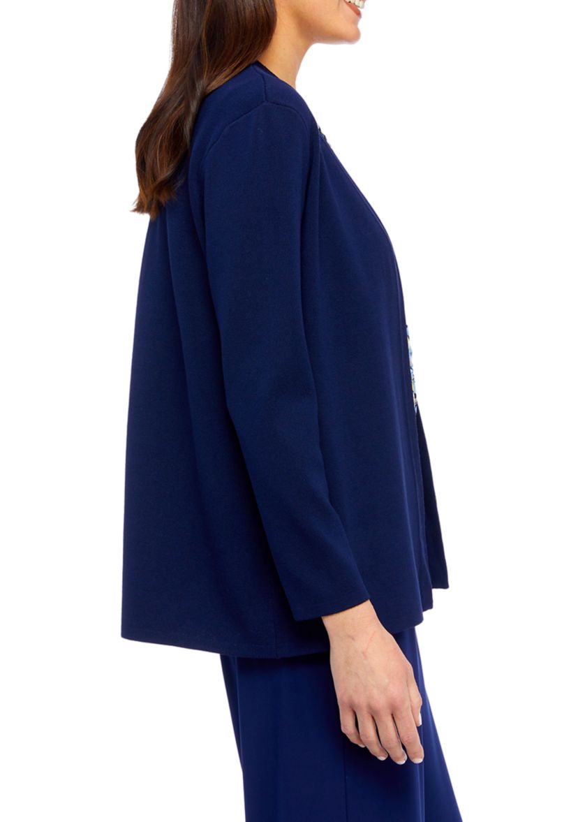 Petite Newport Kissing Front Cardigan
