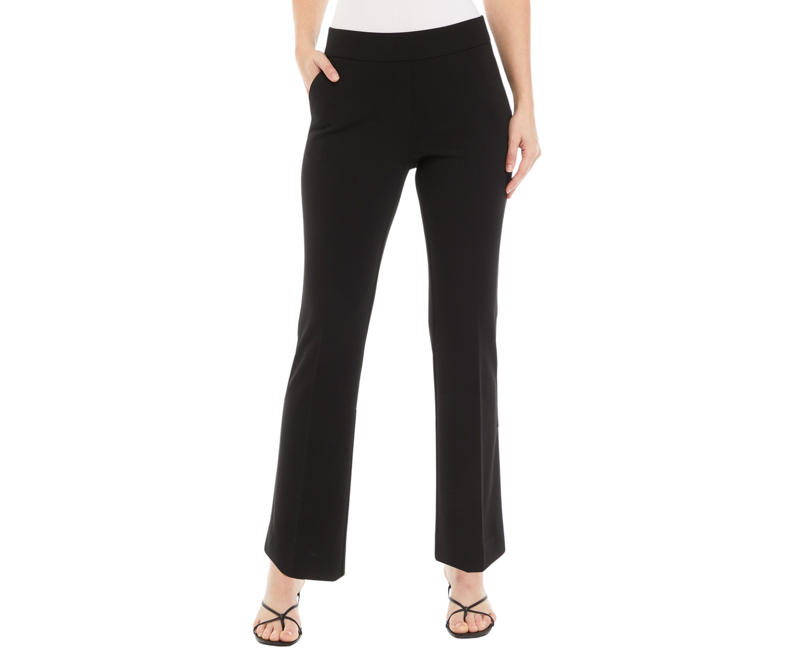 Petite Pull On Slash Pocket Trouser Pants