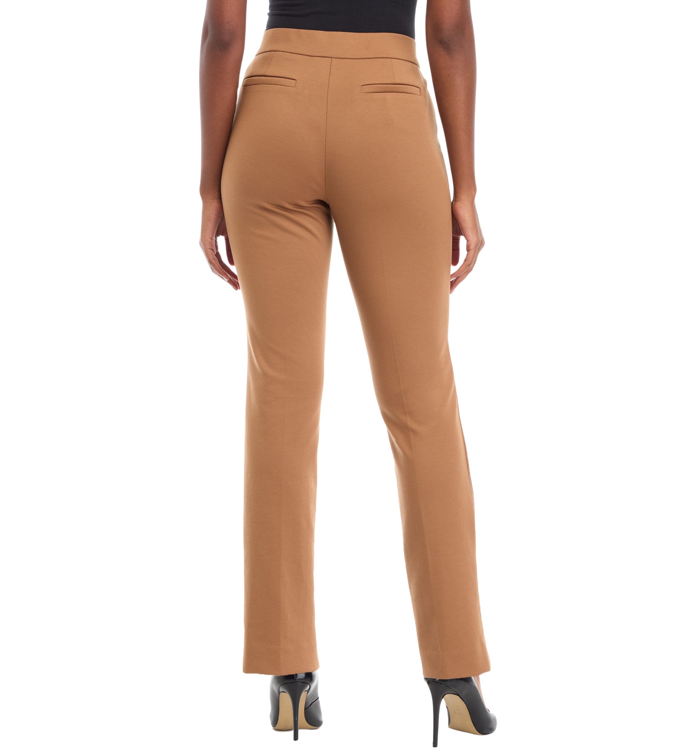 Womens Ponte Straight Pants