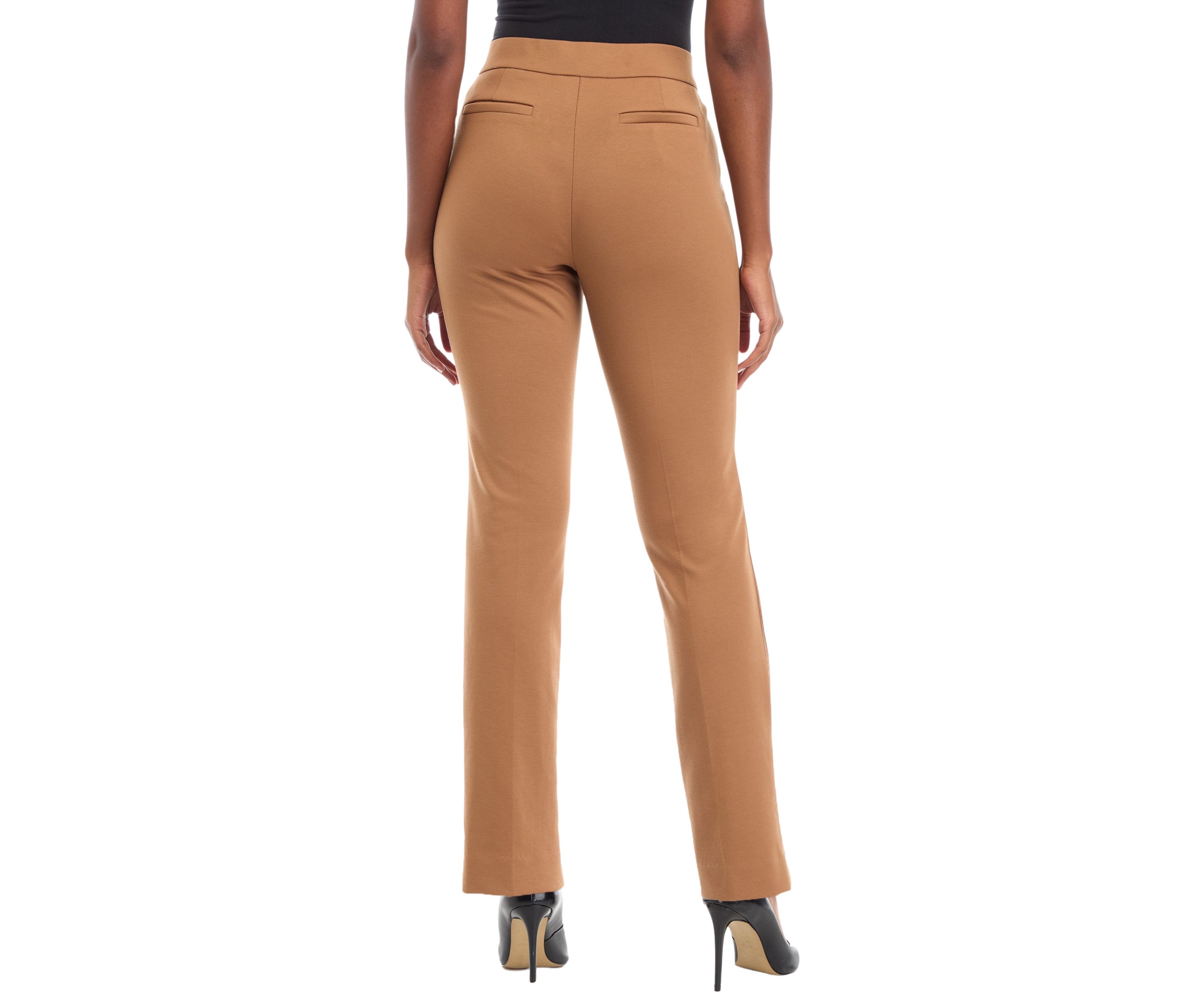 Womens Ponte Straight Pants