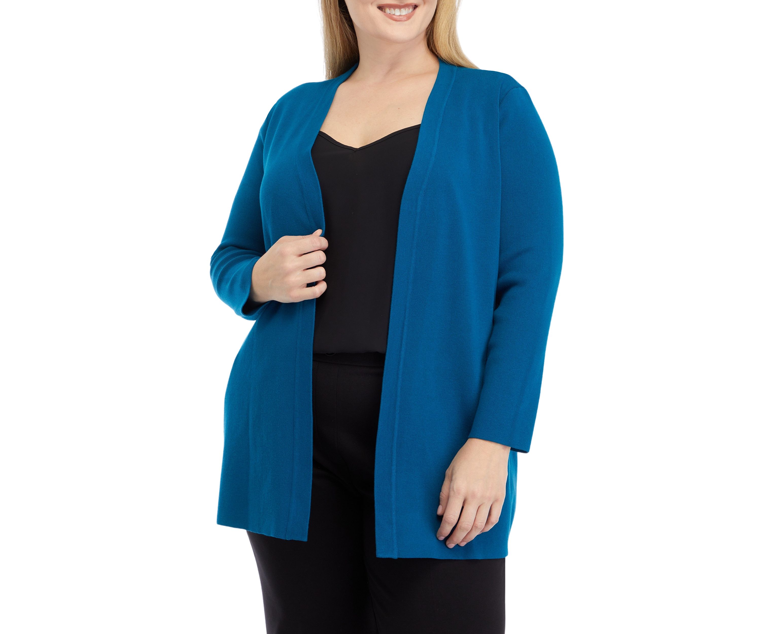 Plus Size Newport Kissing Front Cardigan