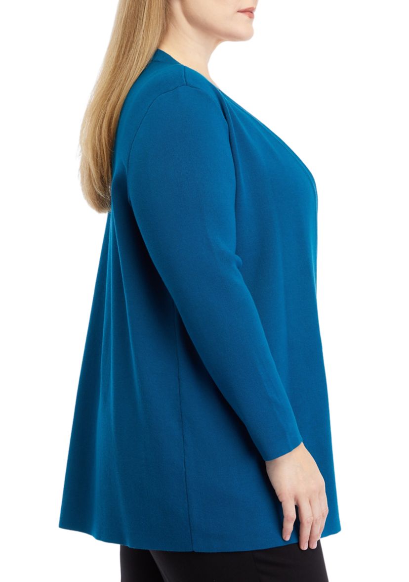 Plus Size Newport Kissing Front Cardigan