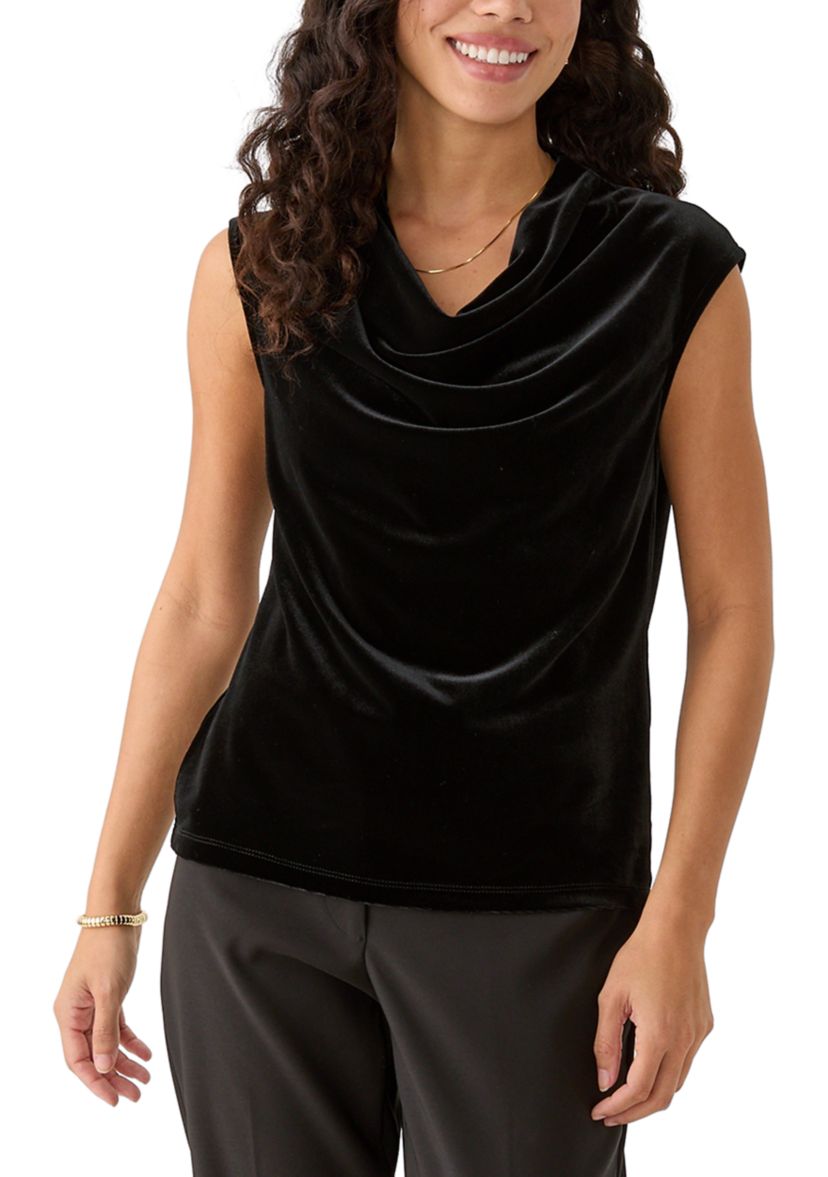 Petite Cowl Neck Top 