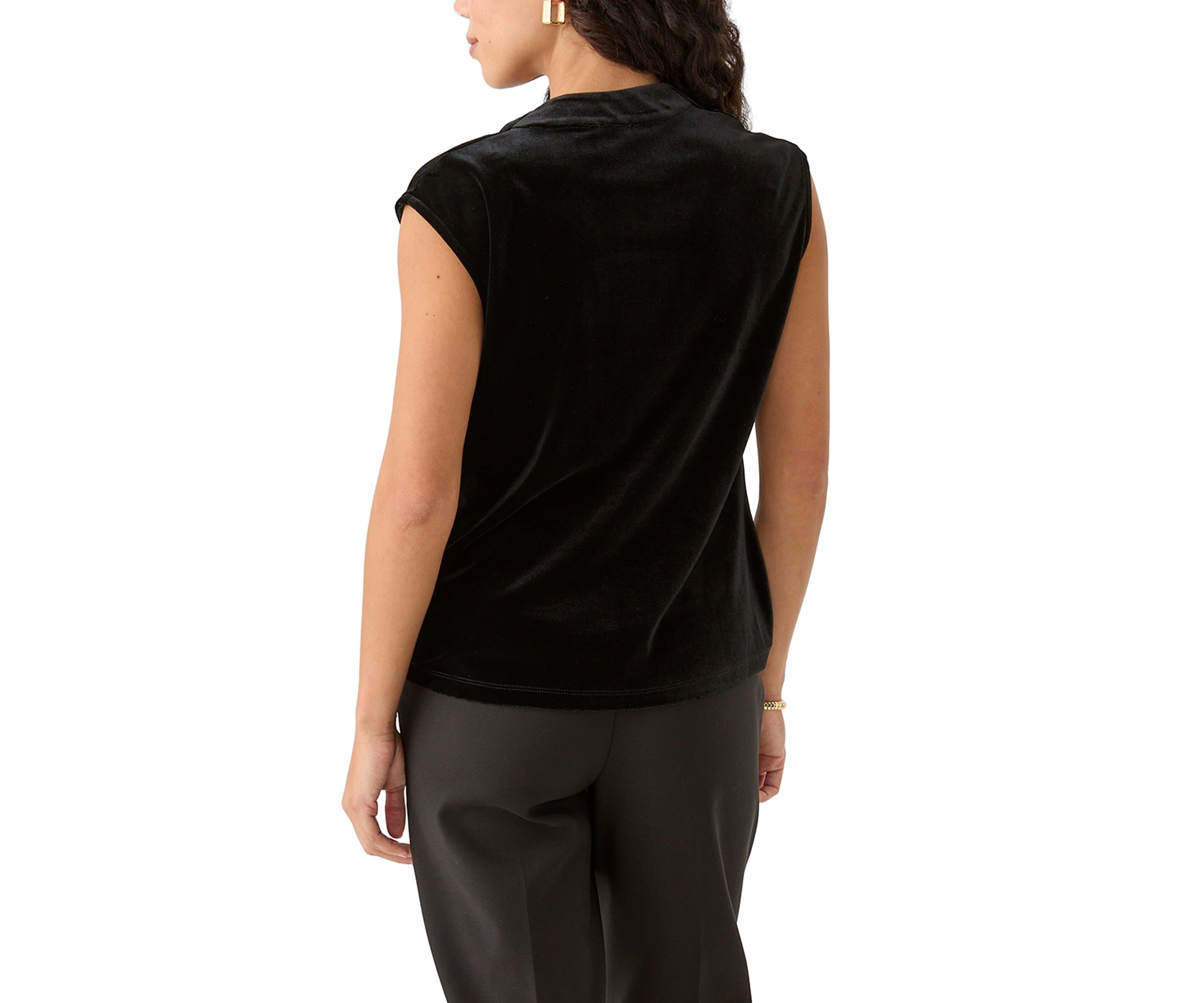 Petite Cowl Neck Top 