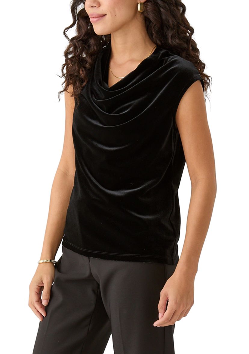 Petite Cowl Neck Top 