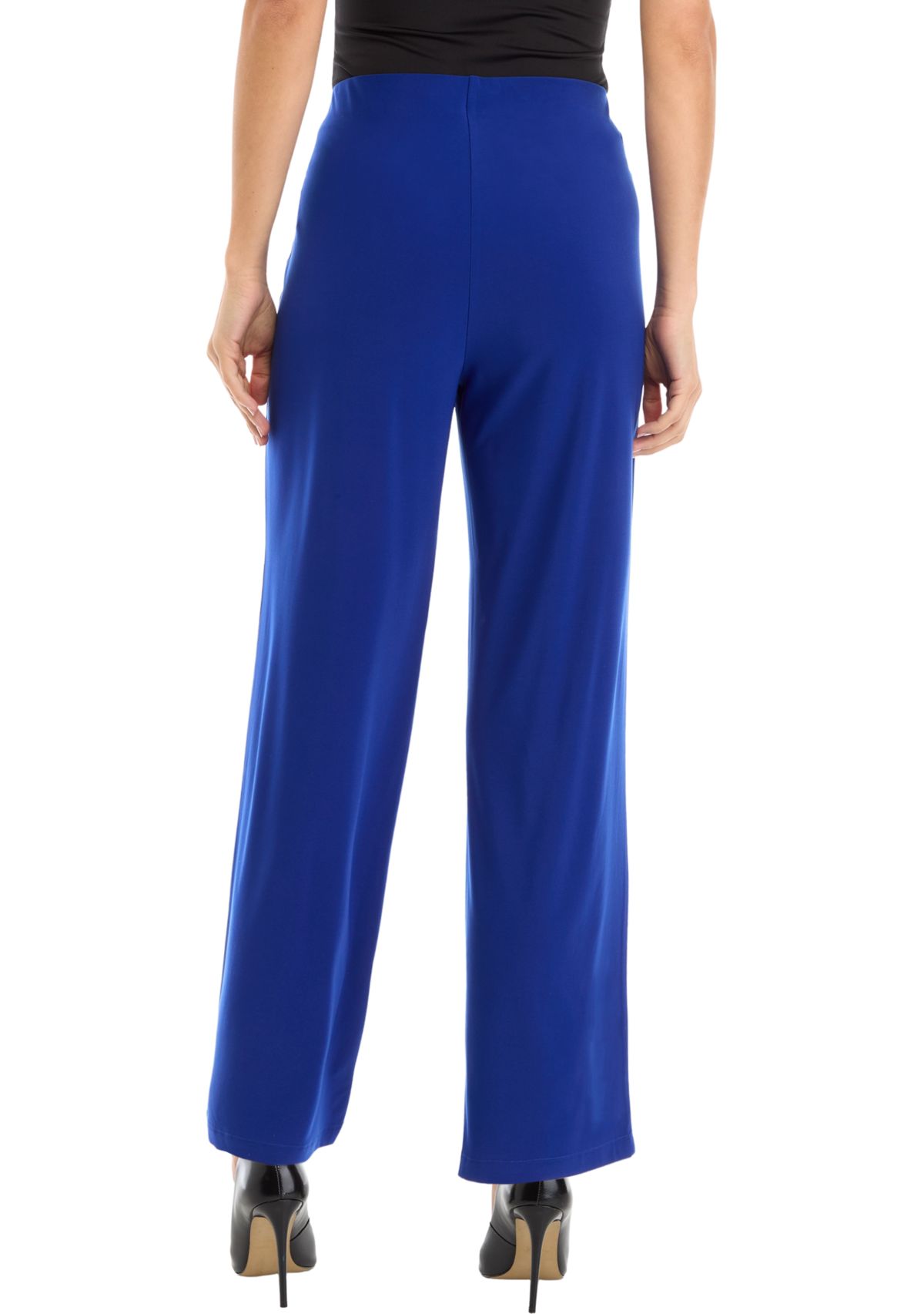 Petite Wide Leg Knit Pants