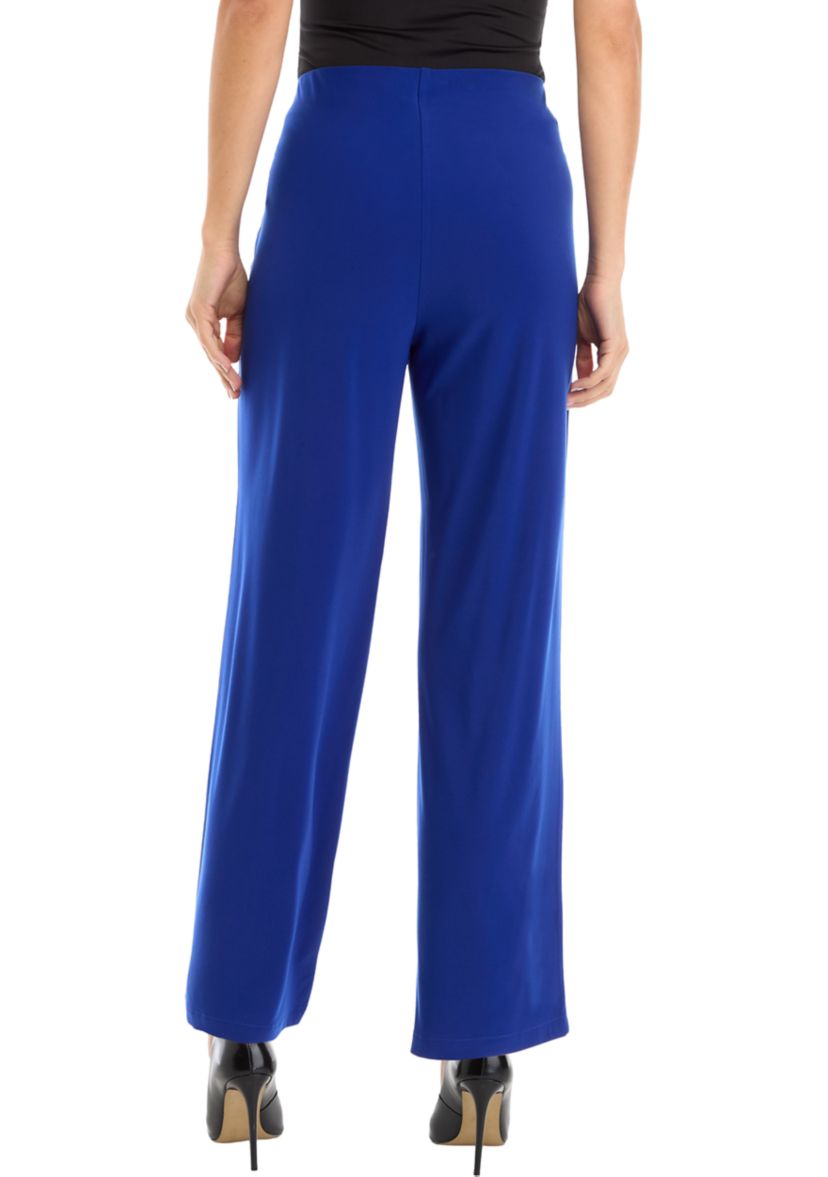 Petite Wide Leg Knit Pants