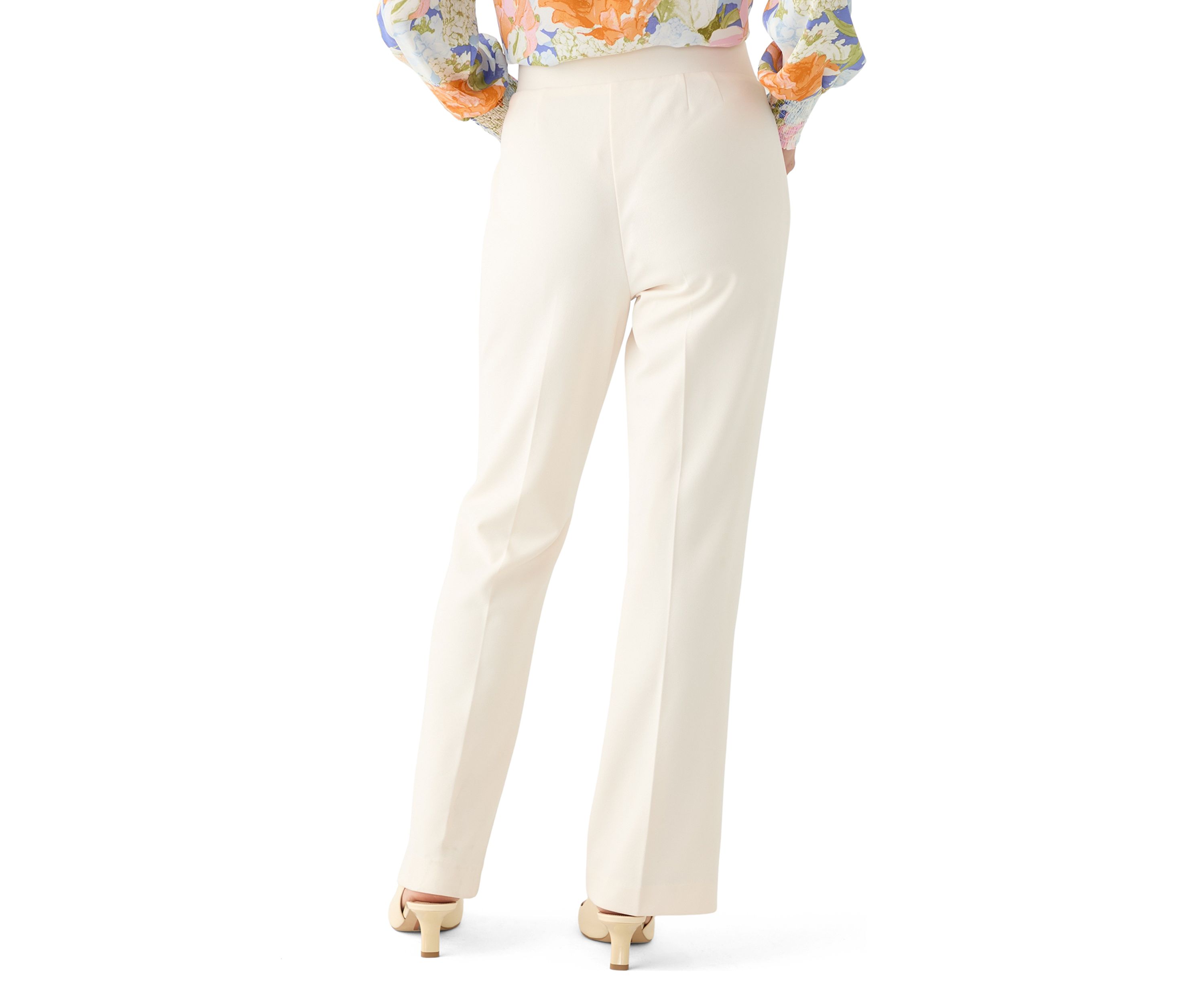 Petite Pull On Cool Crepe Trouser Pants