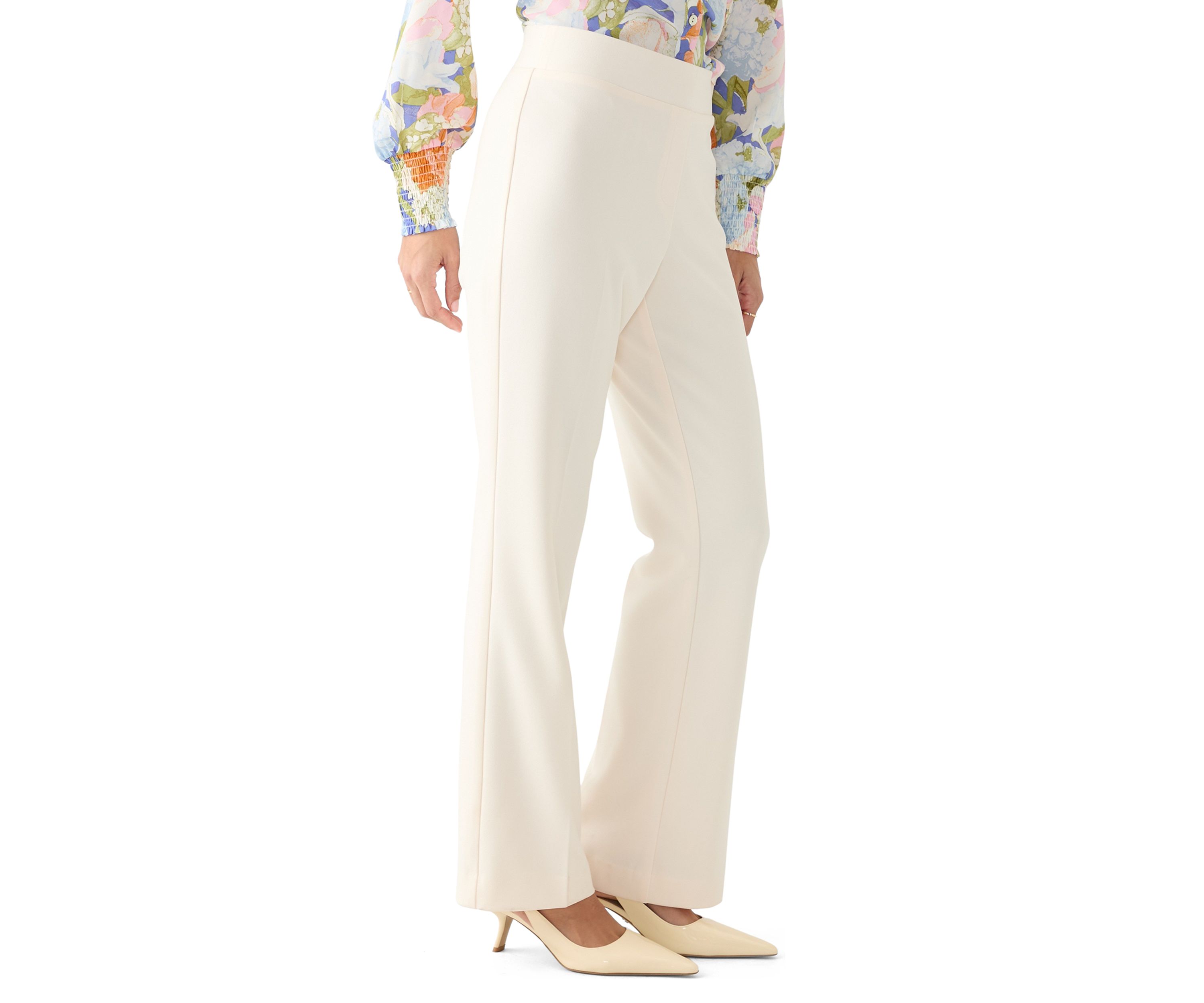 Petite Pull On Cool Crepe Trouser Pants