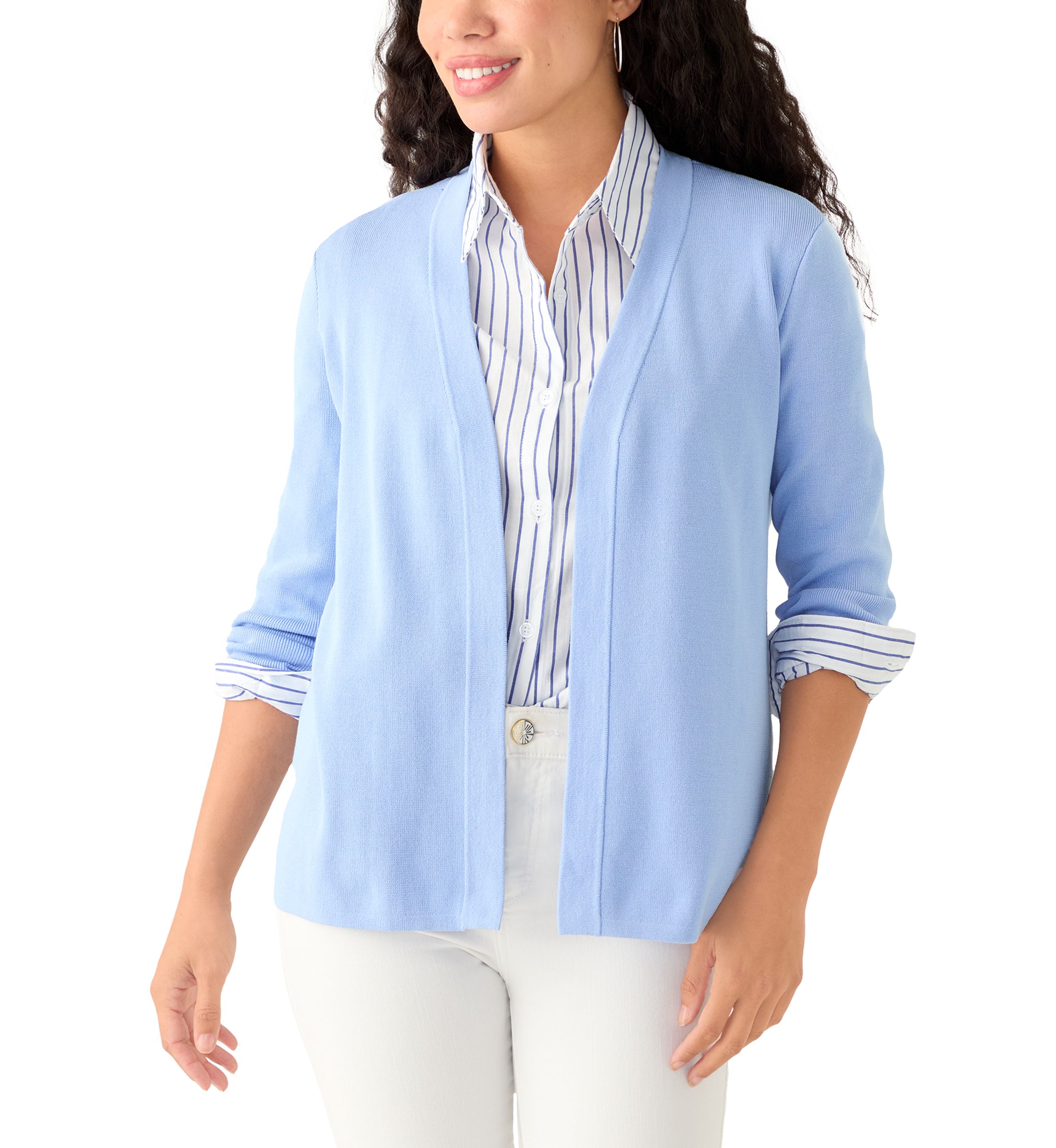 Petite Newport Kissing Front Cardigan