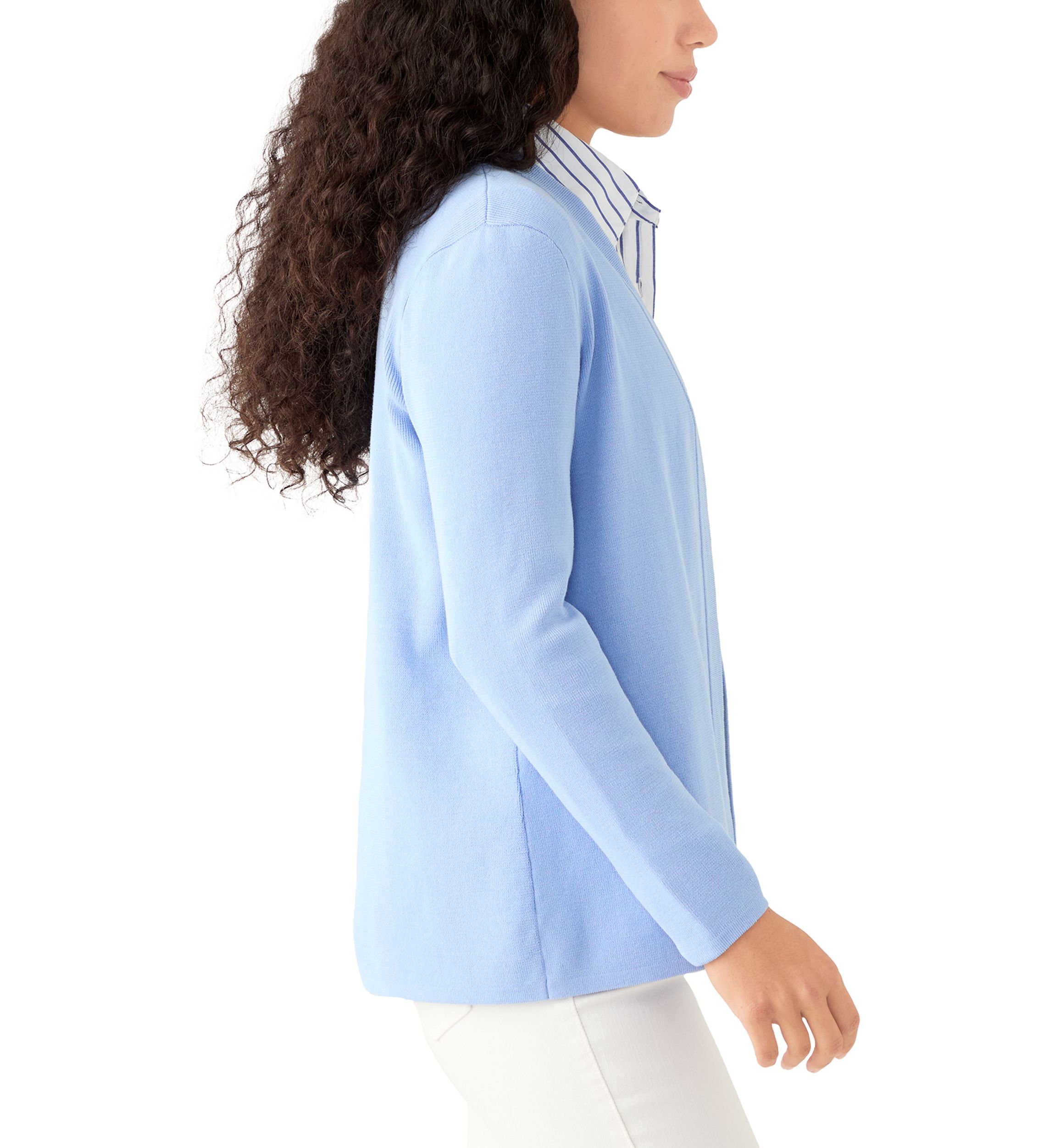 Petite Newport Kissing Front Cardigan