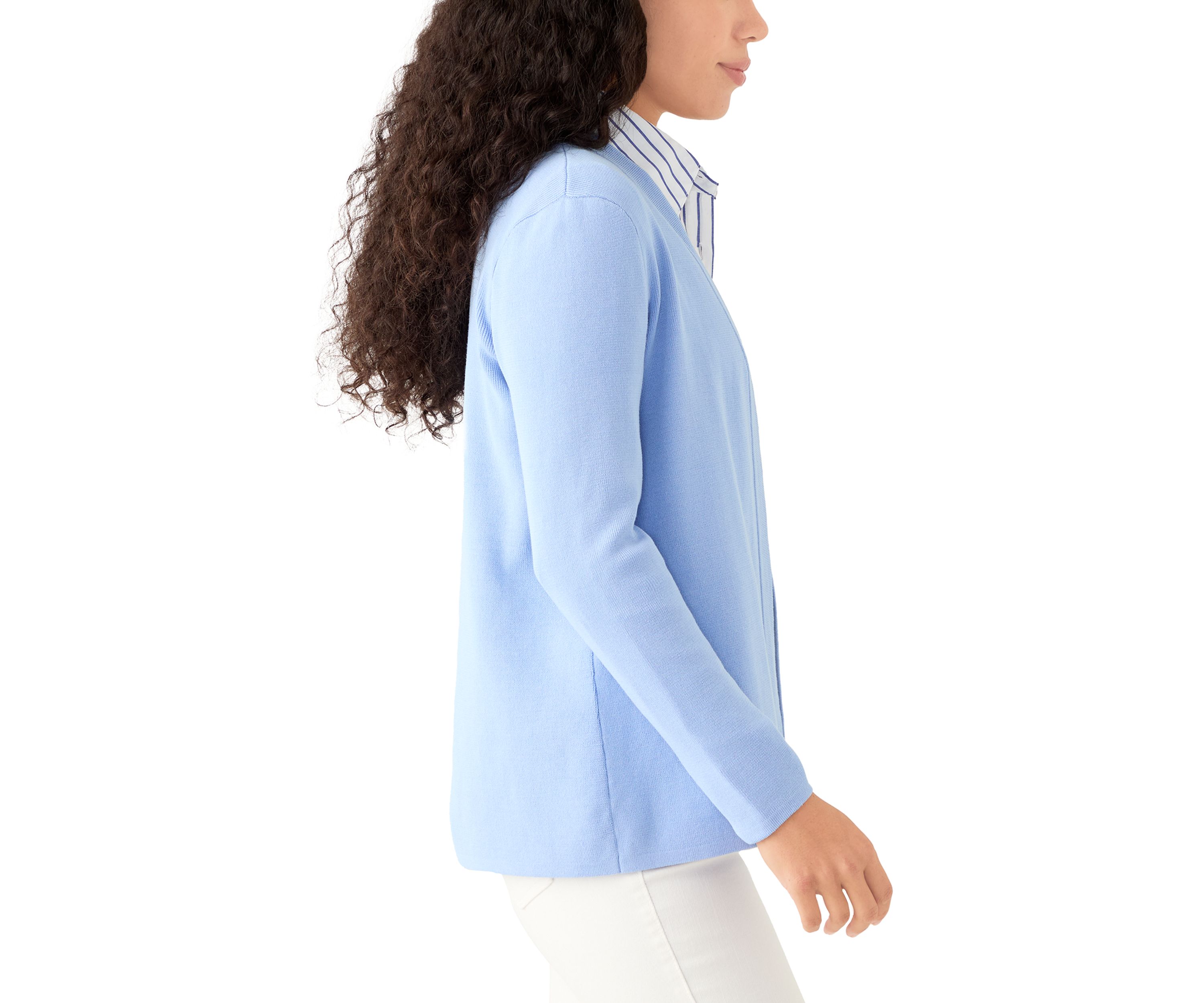 Petite Newport Kissing Front Cardigan