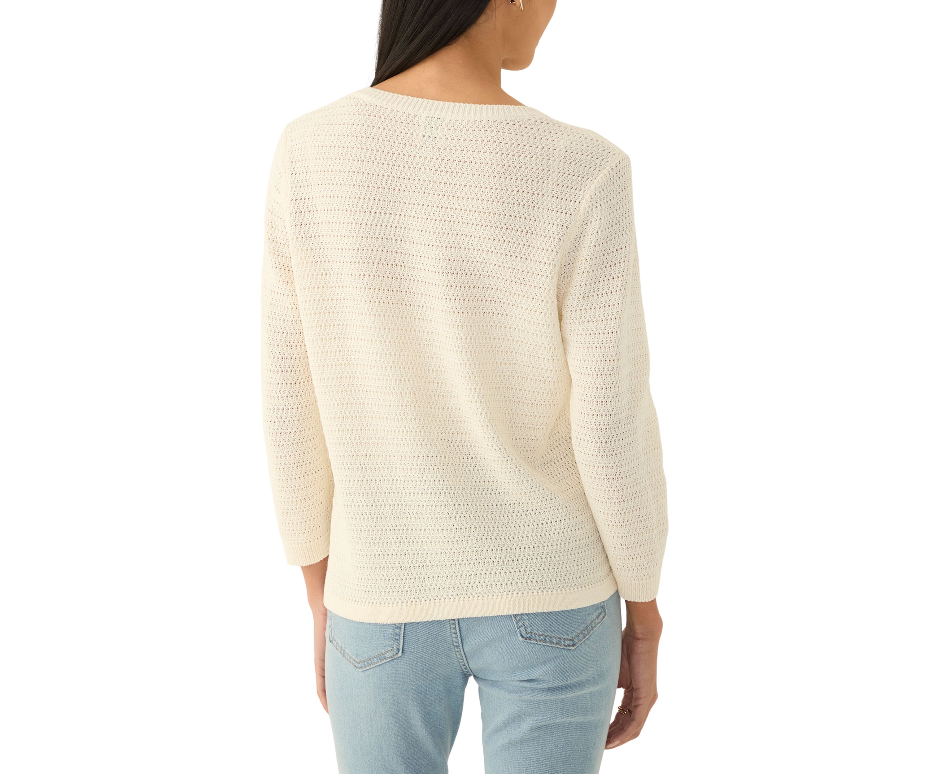 Petite Stitched Cardigan 
