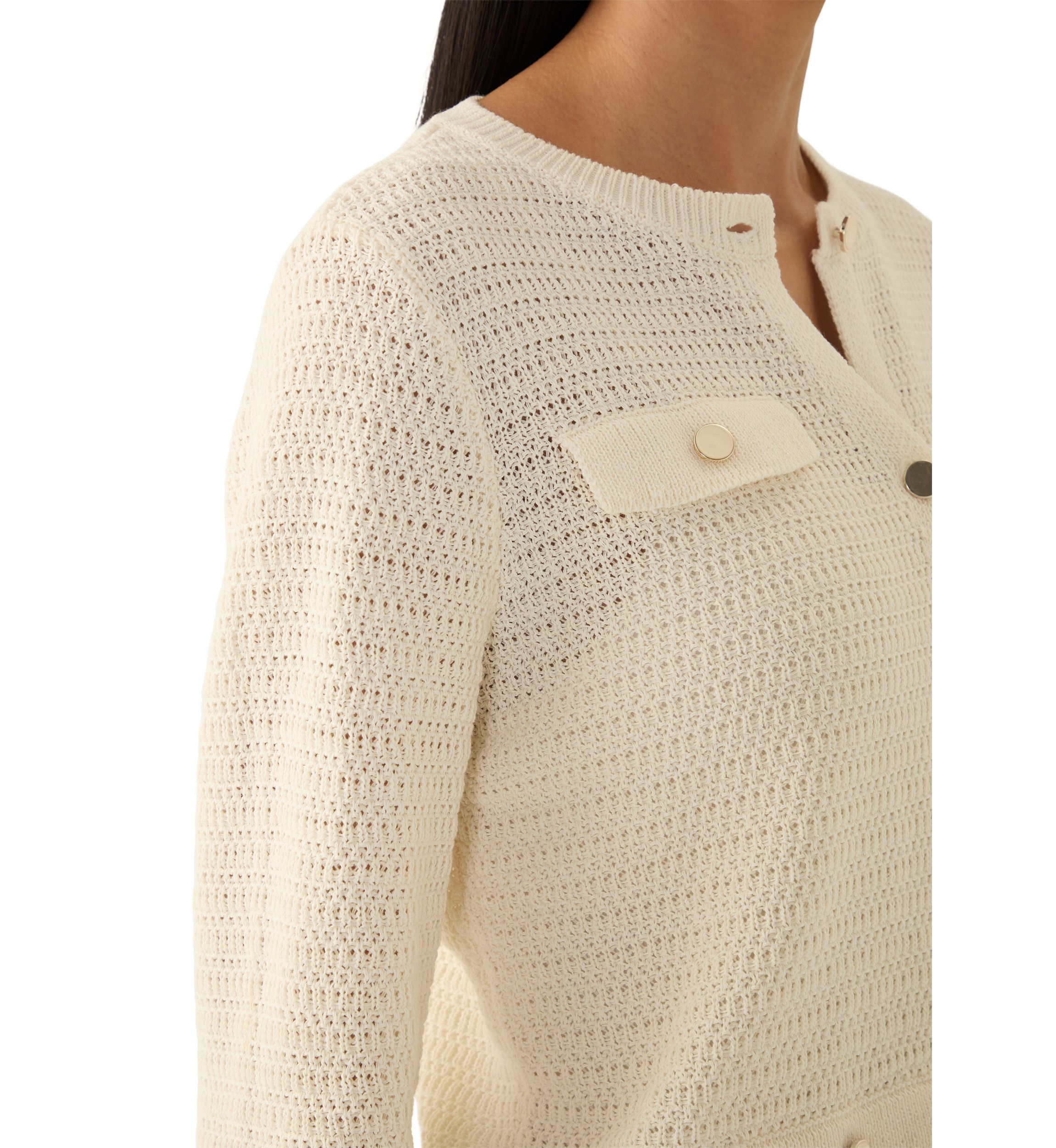 Petite Stitched Cardigan 