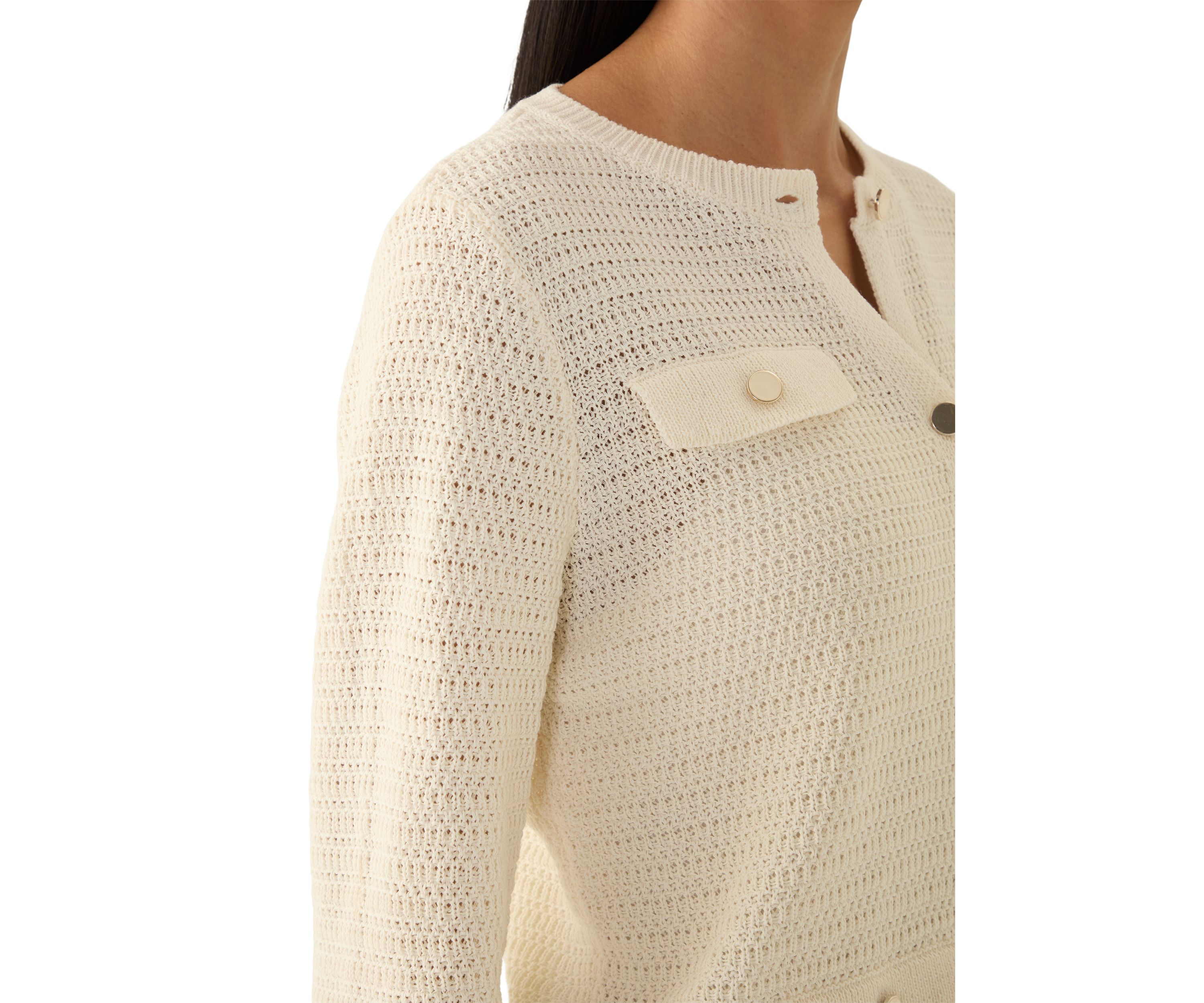 Petite Stitched Cardigan 