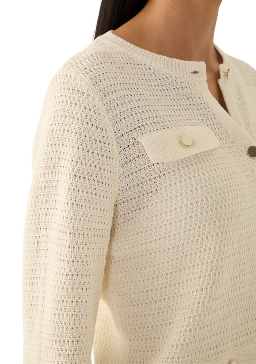 Petite Stitched Cardigan 