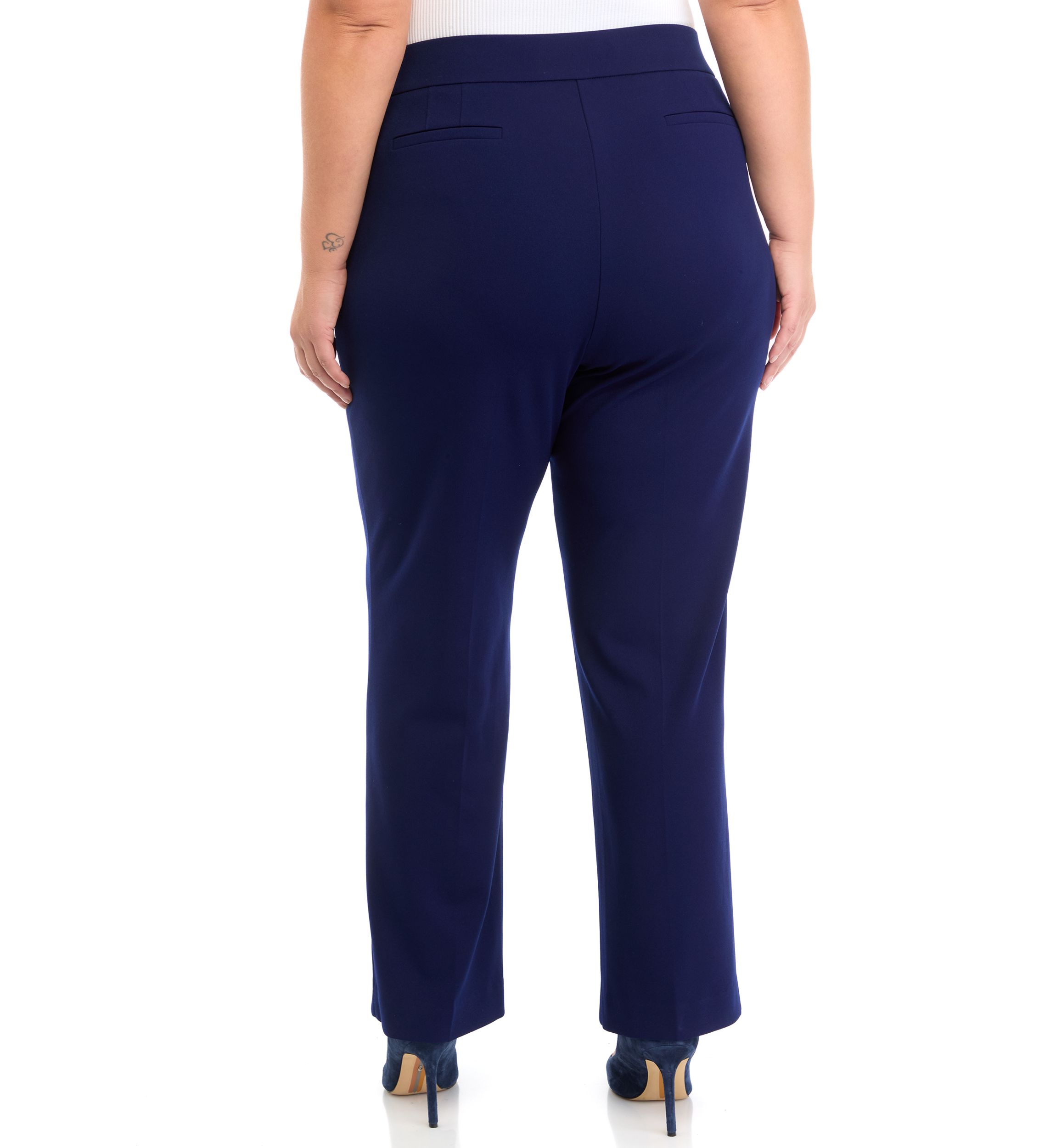 Plus Size Cool Crepe Trouser Pants