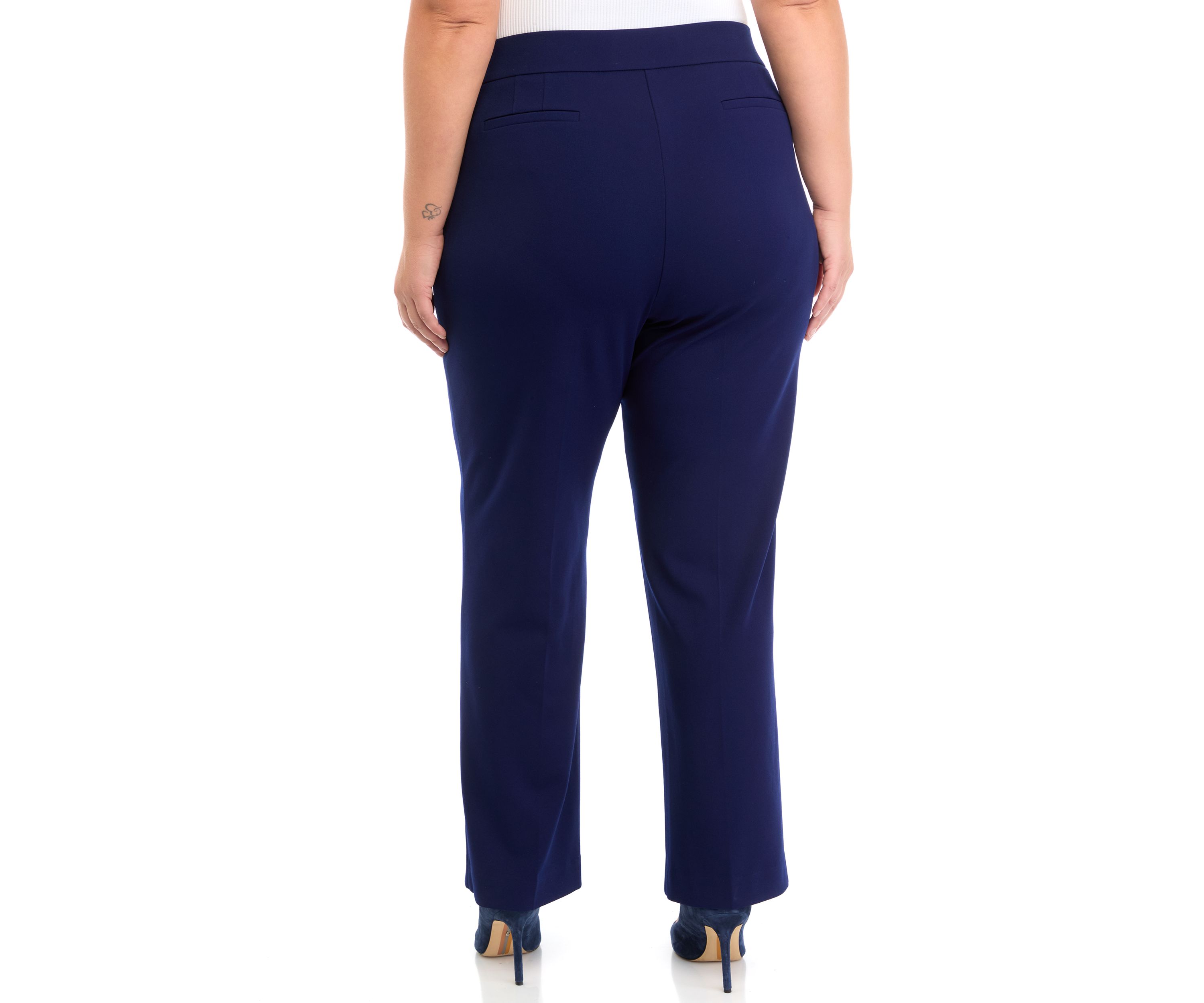 Plus Size Cool Crepe Trouser Pants