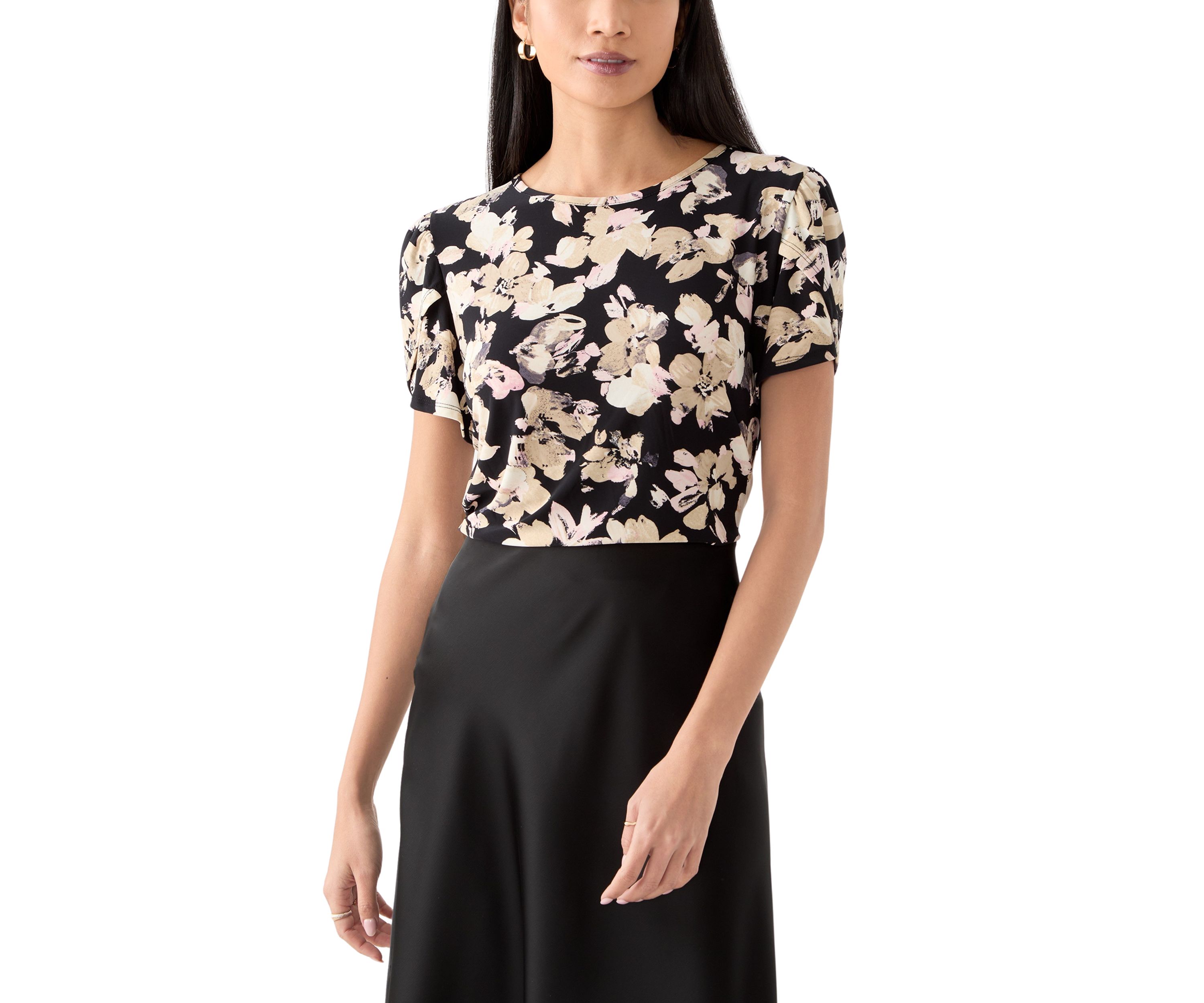 Petite Tulip Sleeve Top