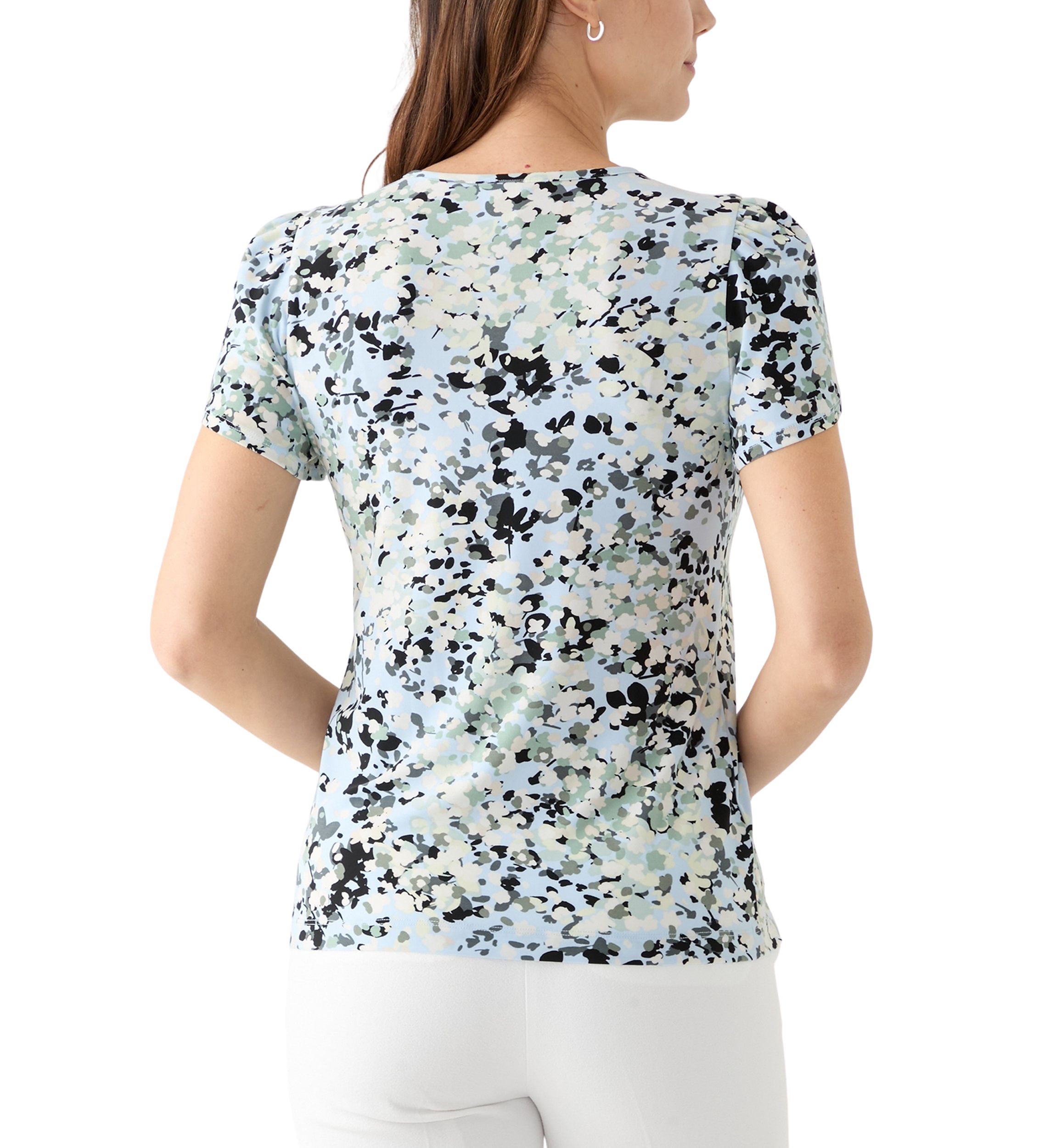 Petite  Printed Top 