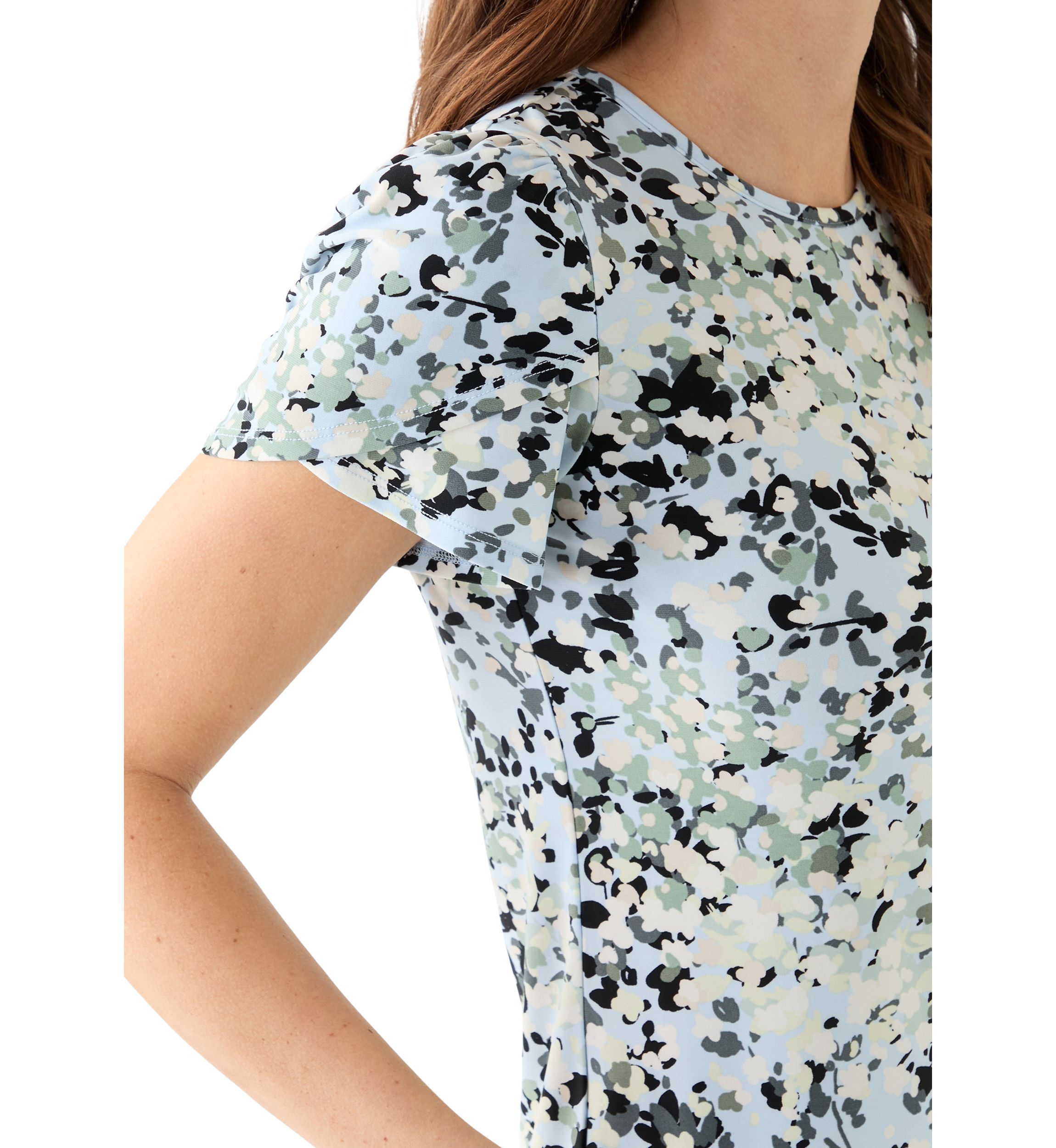 Petite  Printed Top 