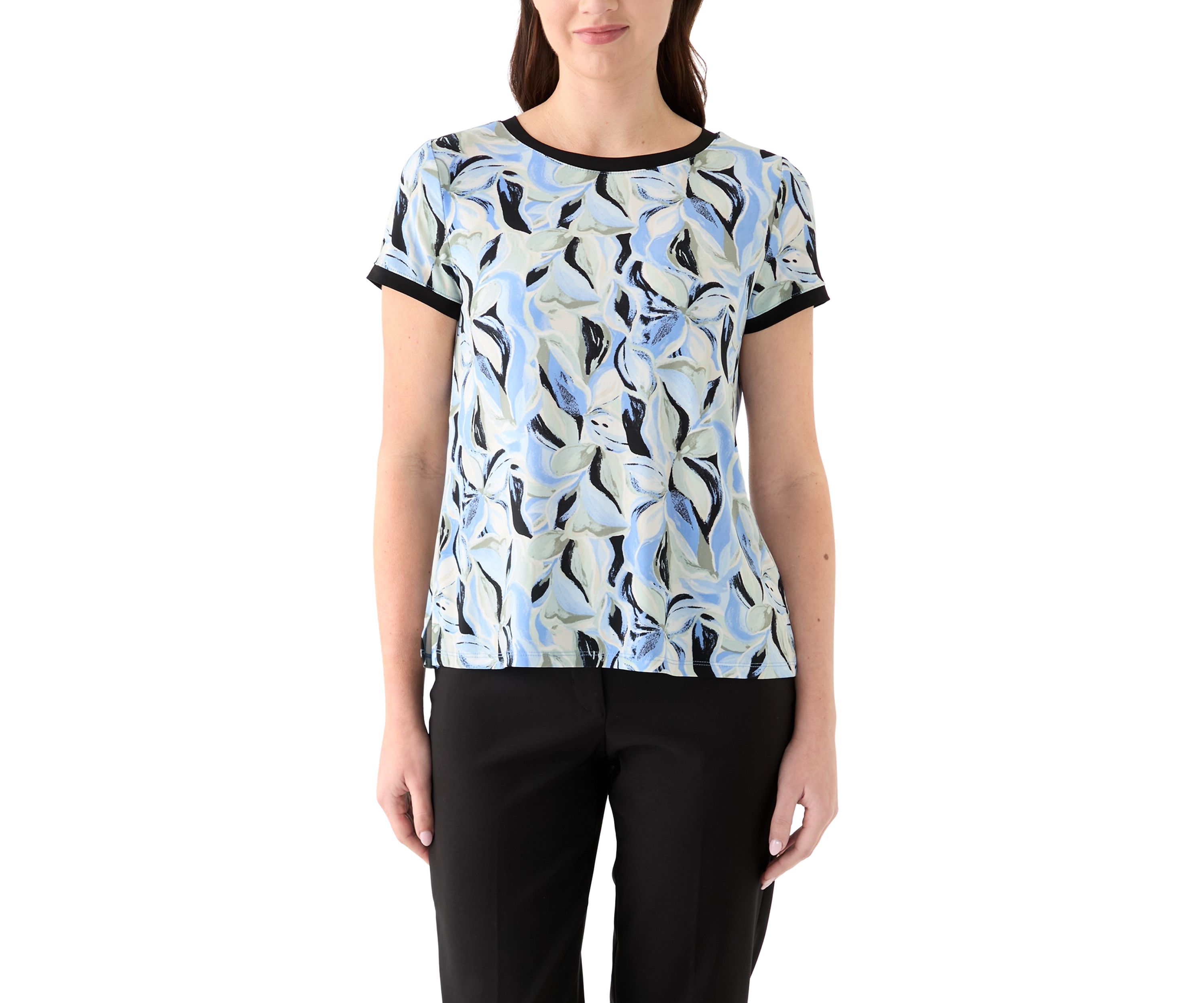Petite Button Back Top 