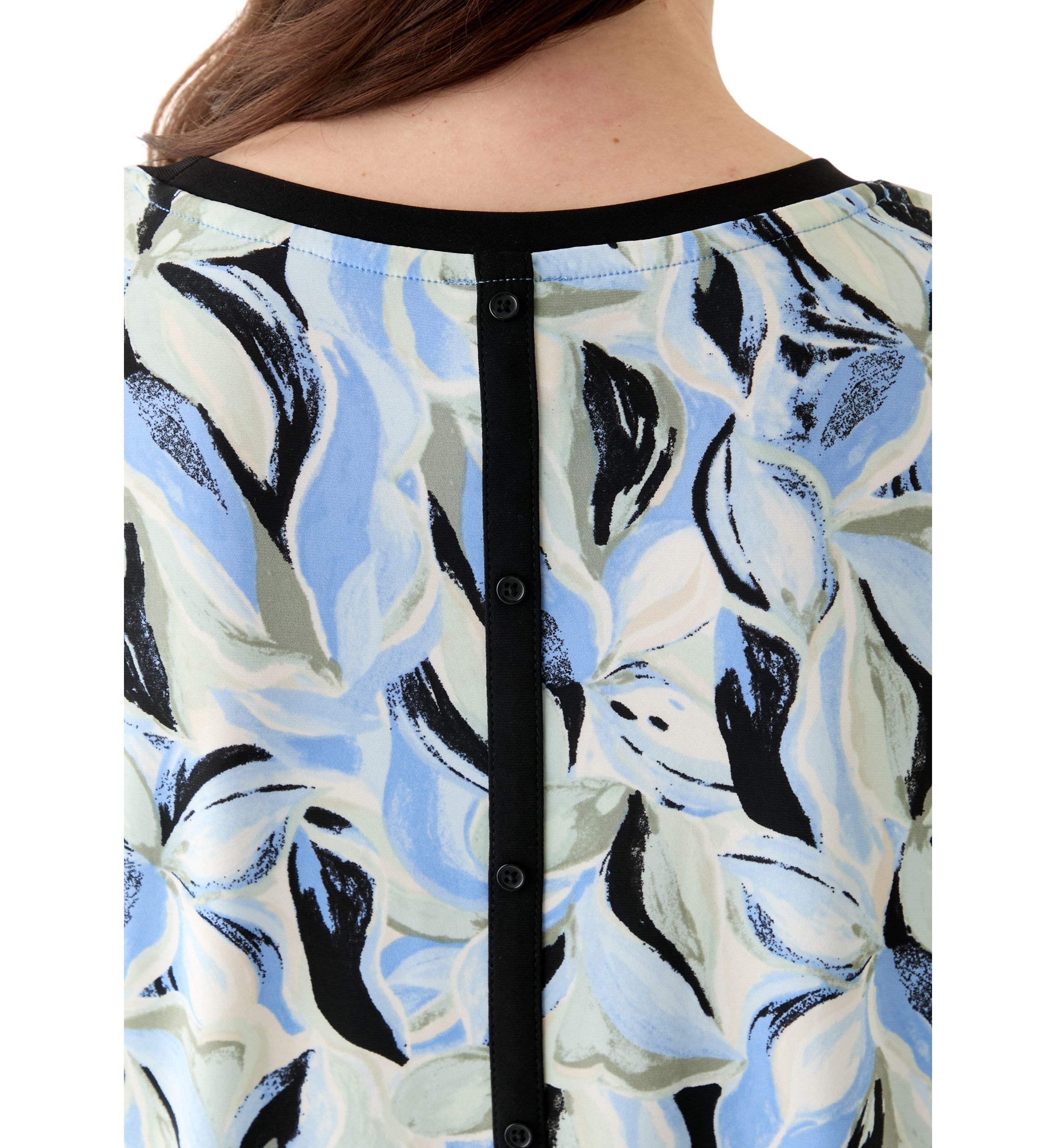Petite Button Back Top 