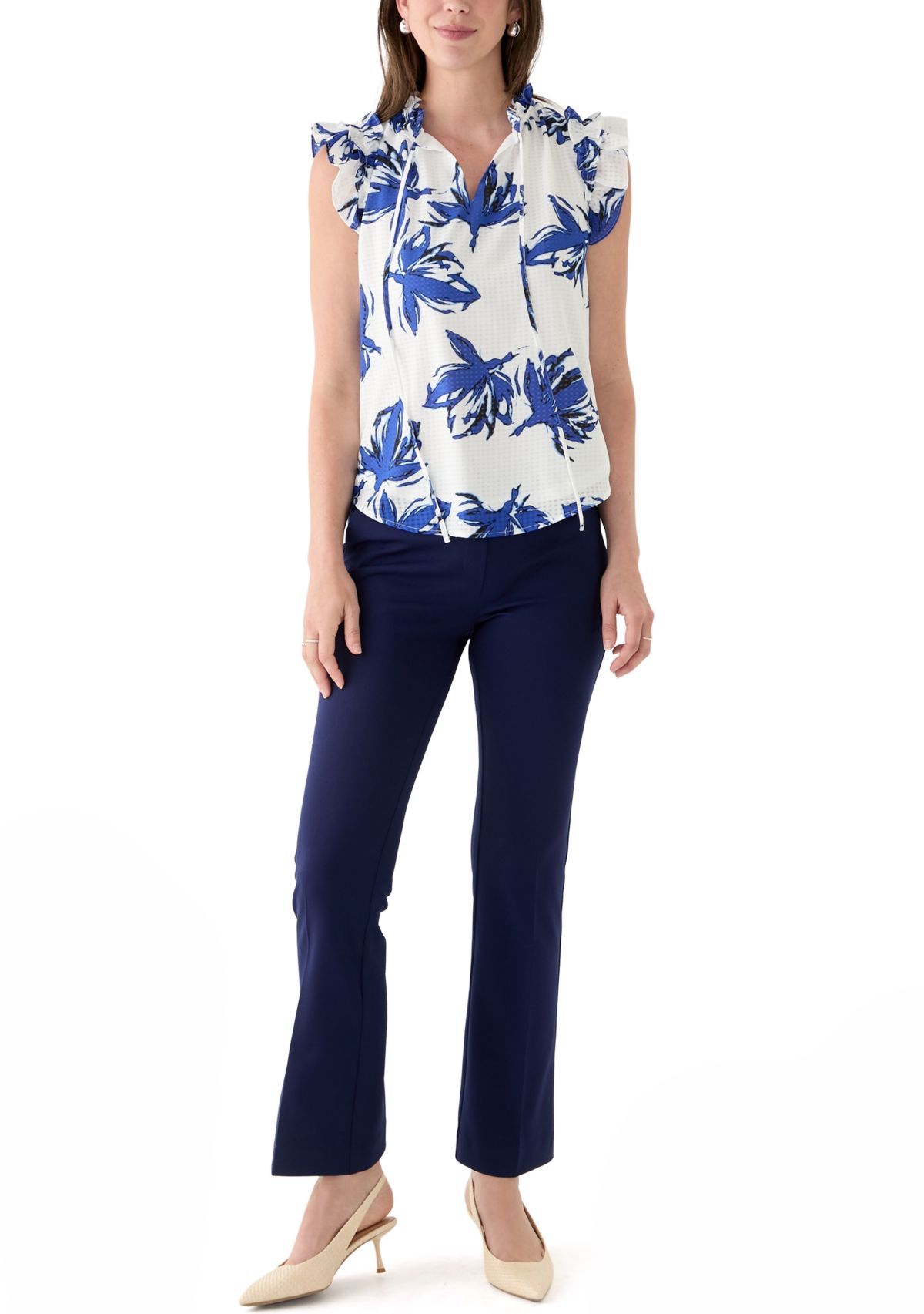 Womens Crepe Trousers