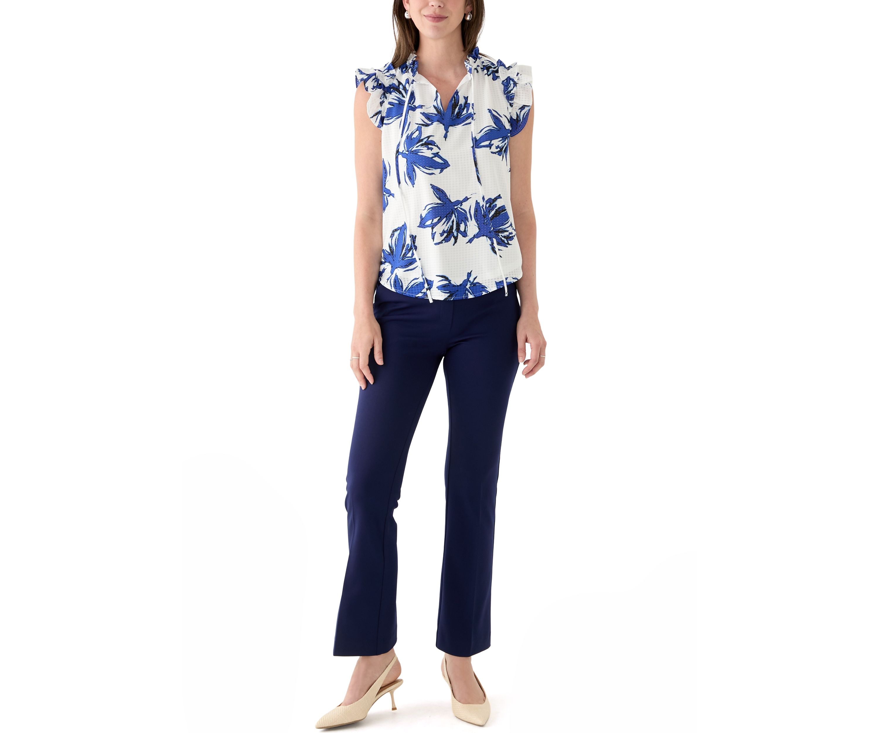 Womens Crepe Trousers