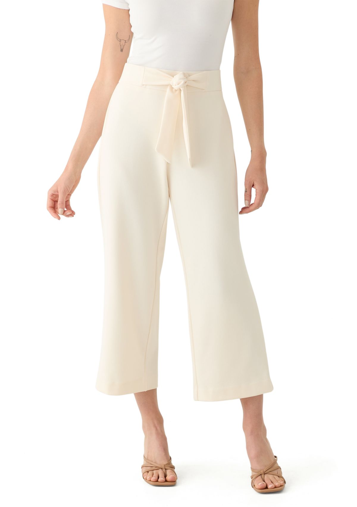 Petite Pull On Cool Crepe Pants