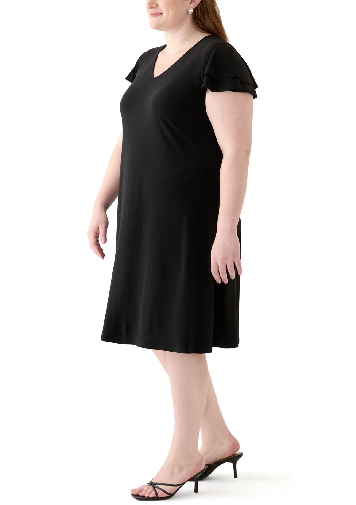 Plus Size Midi Dress