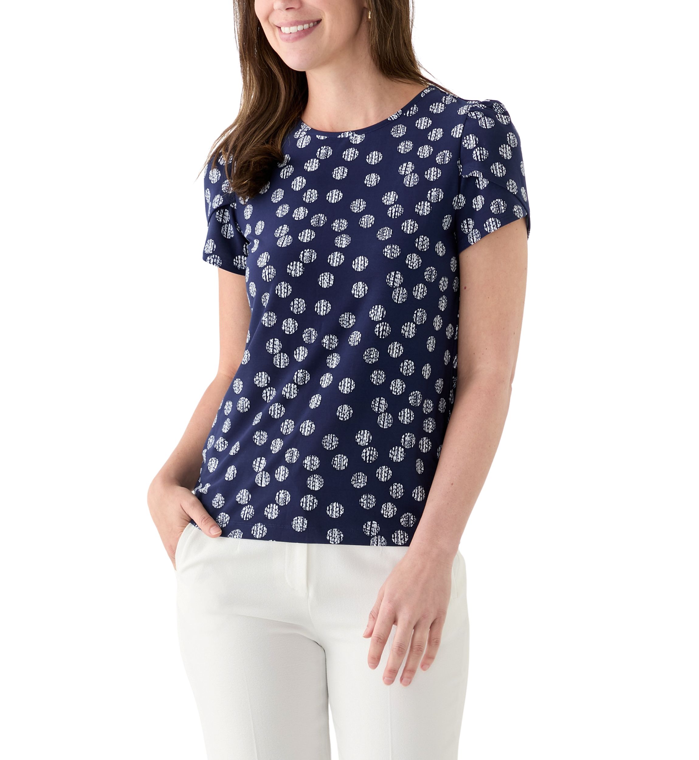 Womens Tulip Sleeve Top