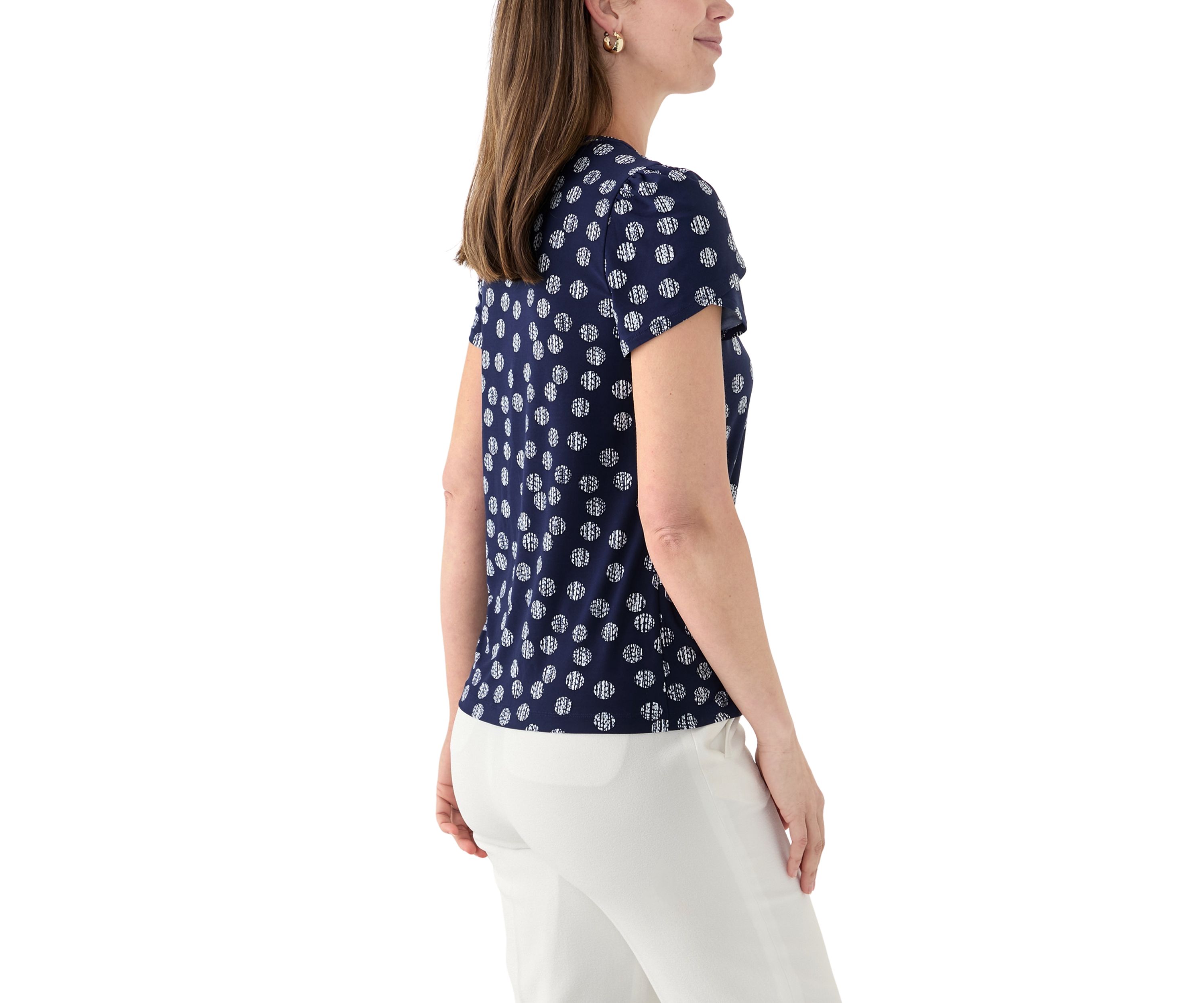 Womens Tulip Sleeve Top