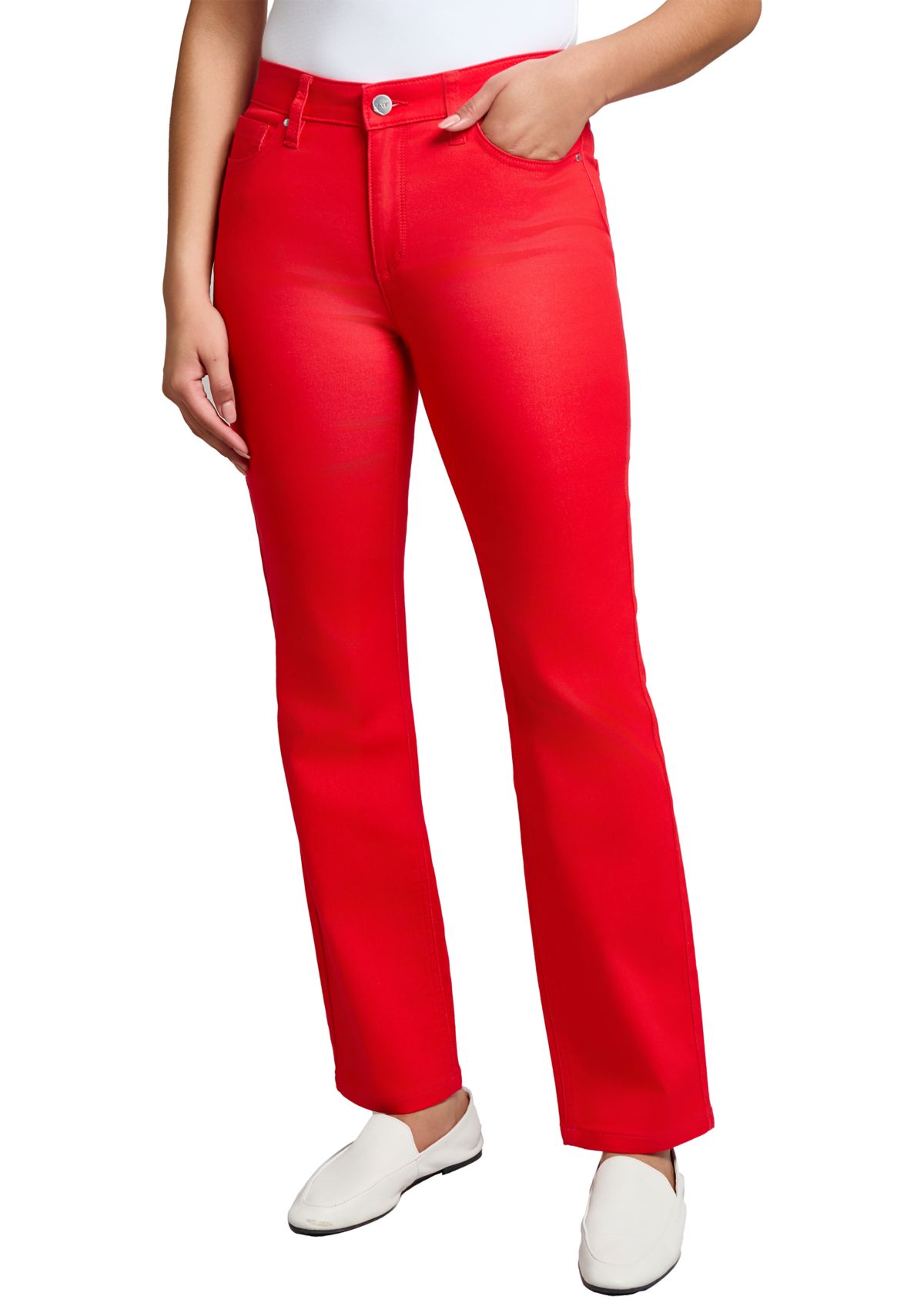 Petite Lexington Straight Jeans