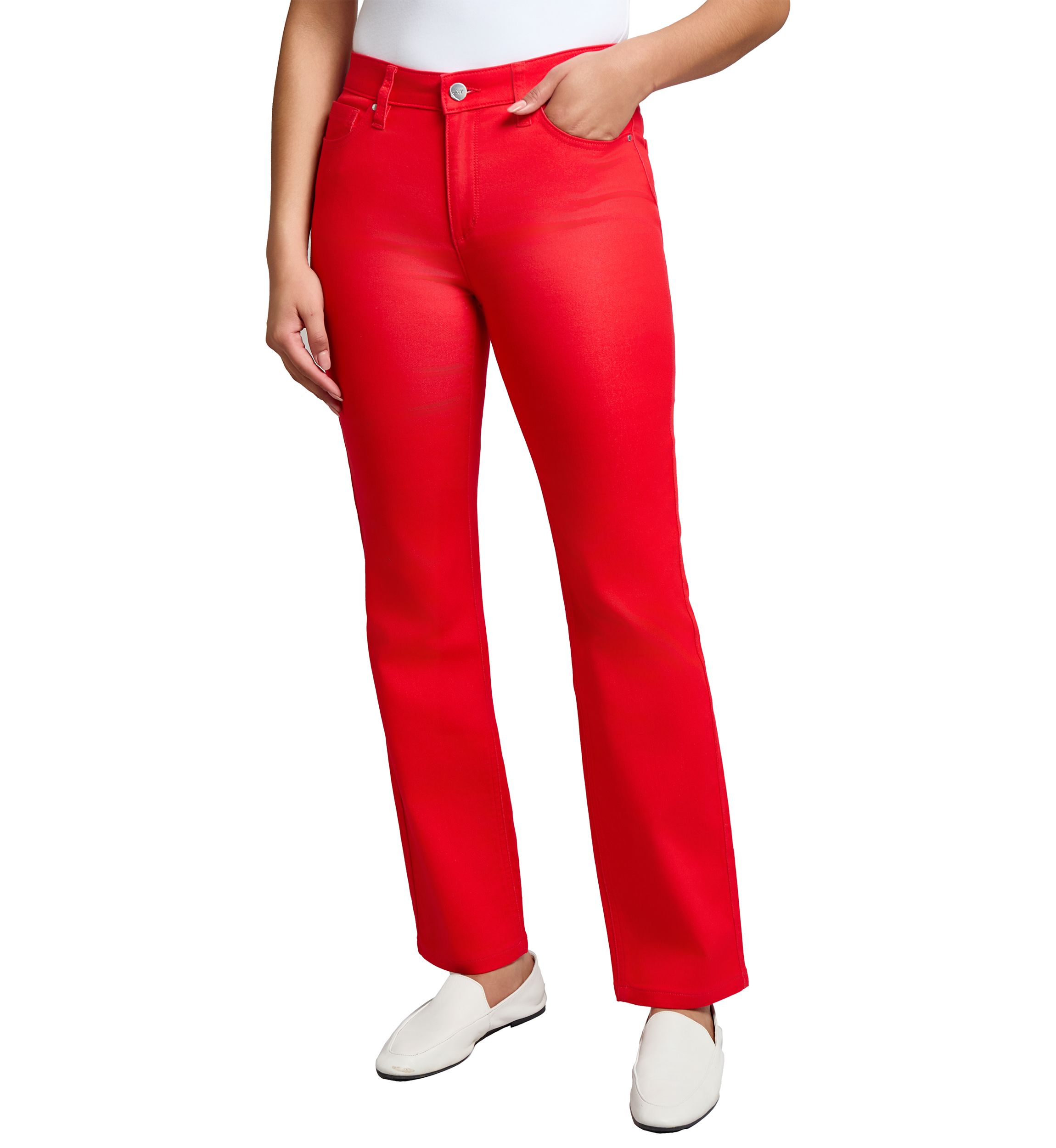 Petite Lexington Straight Jeans