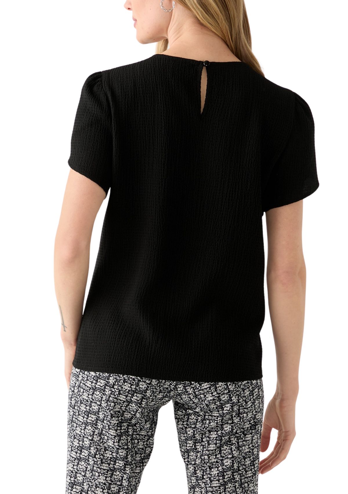 Petite Tulip Sleeve Blouse