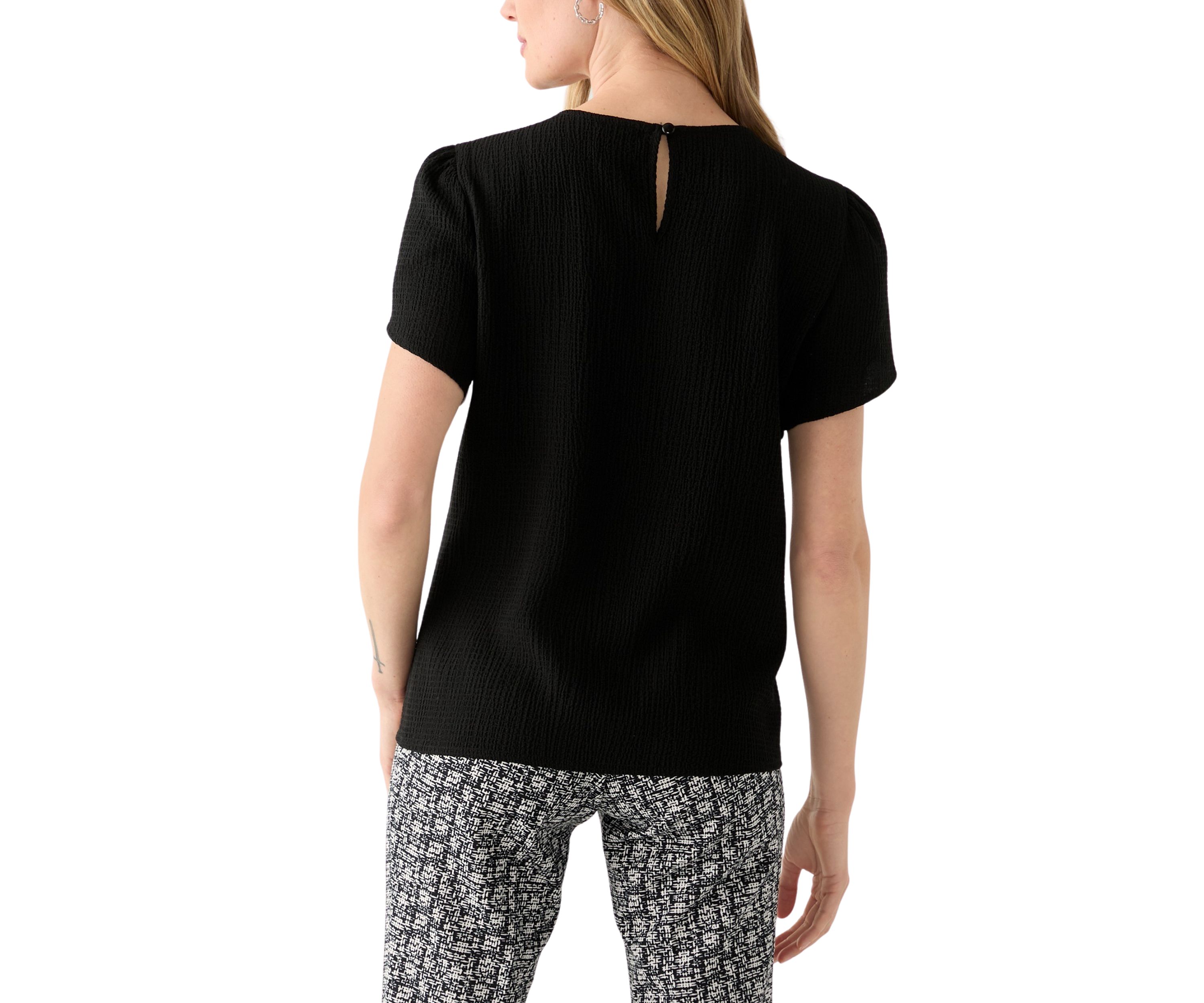 Petite Tulip Sleeve Blouse