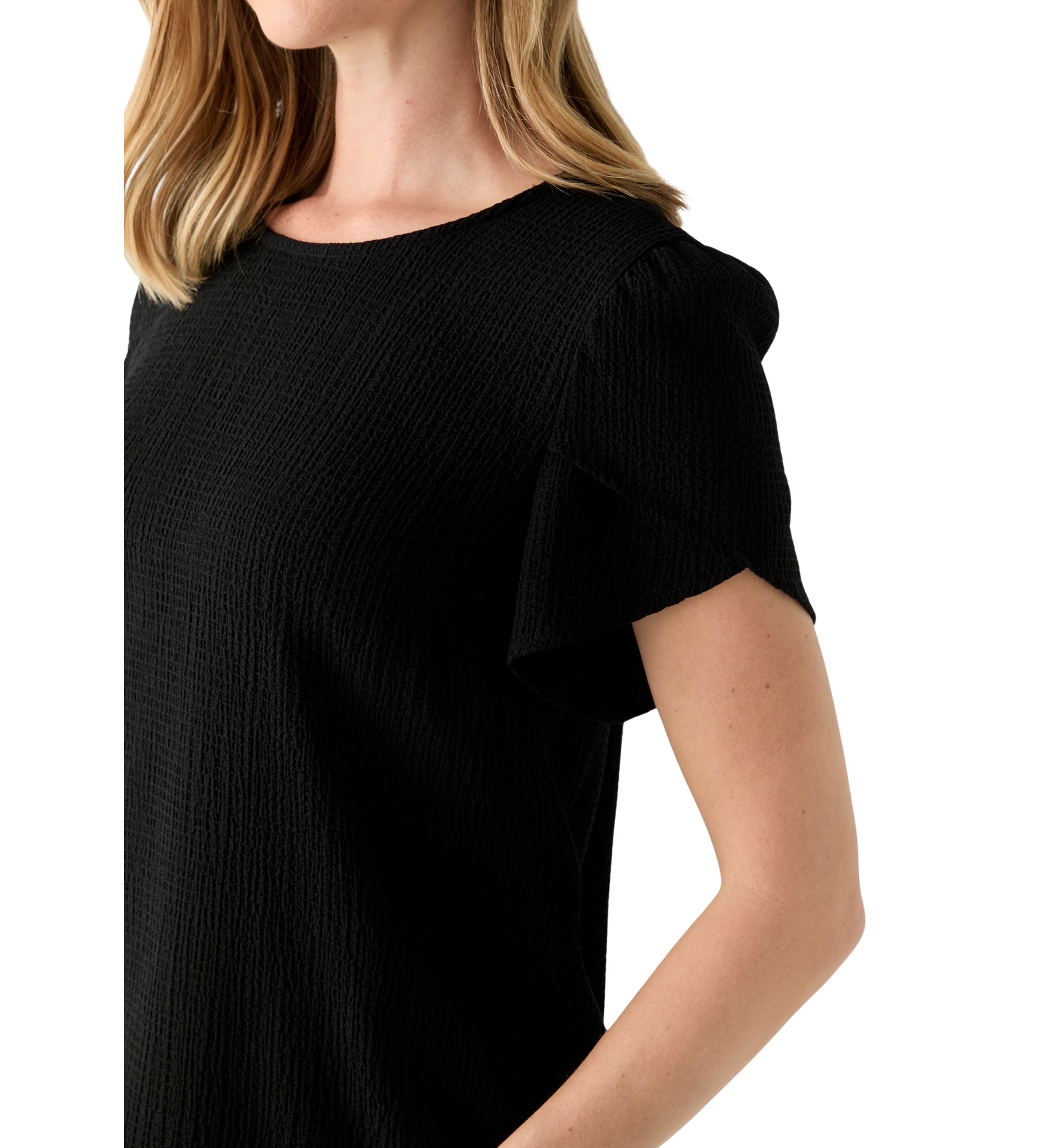 Petite Tulip Sleeve Blouse