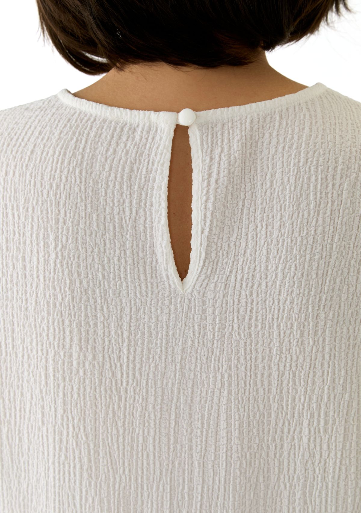 Petite Bubble Texture T-Shirt 