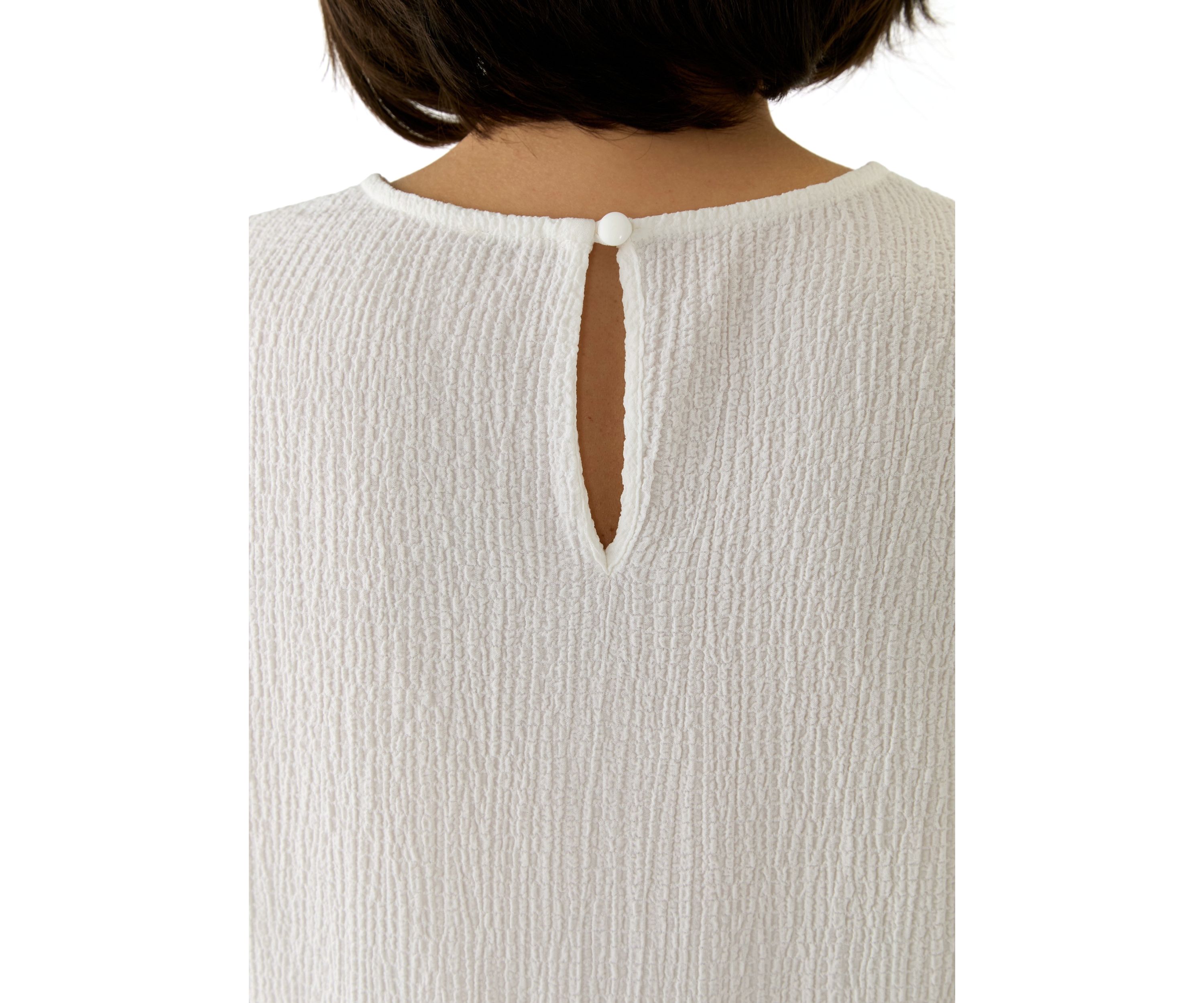Petite Bubble Texture T-Shirt 