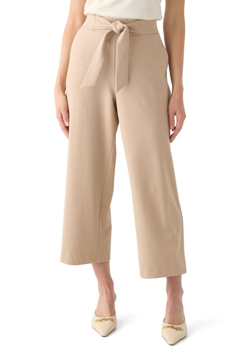 Petite Cropped Capri Pants