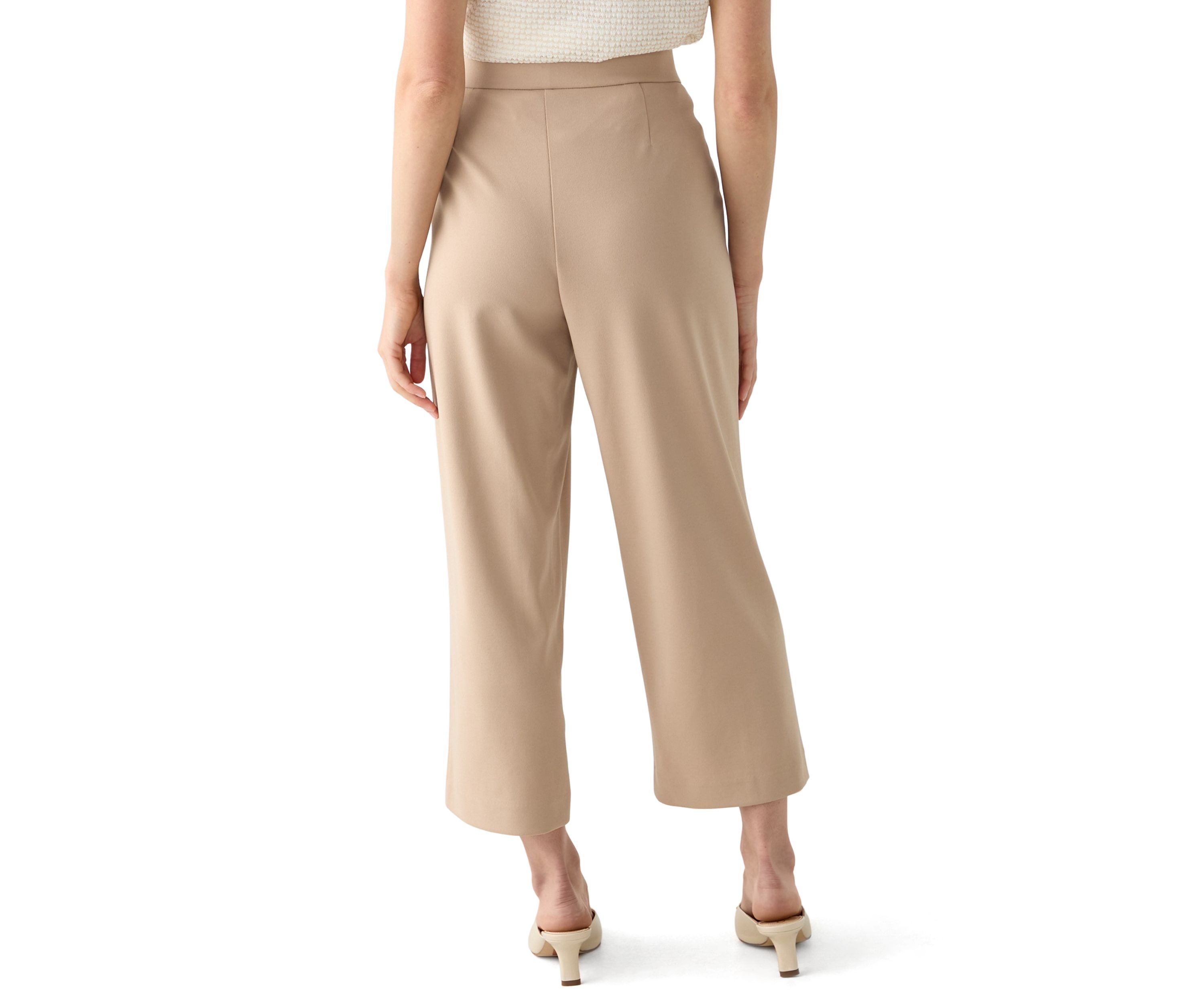 Petite Cropped Capri Pants