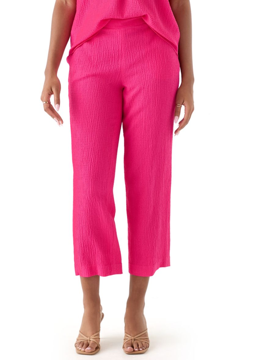 Womens Pull On Cropped Pants
