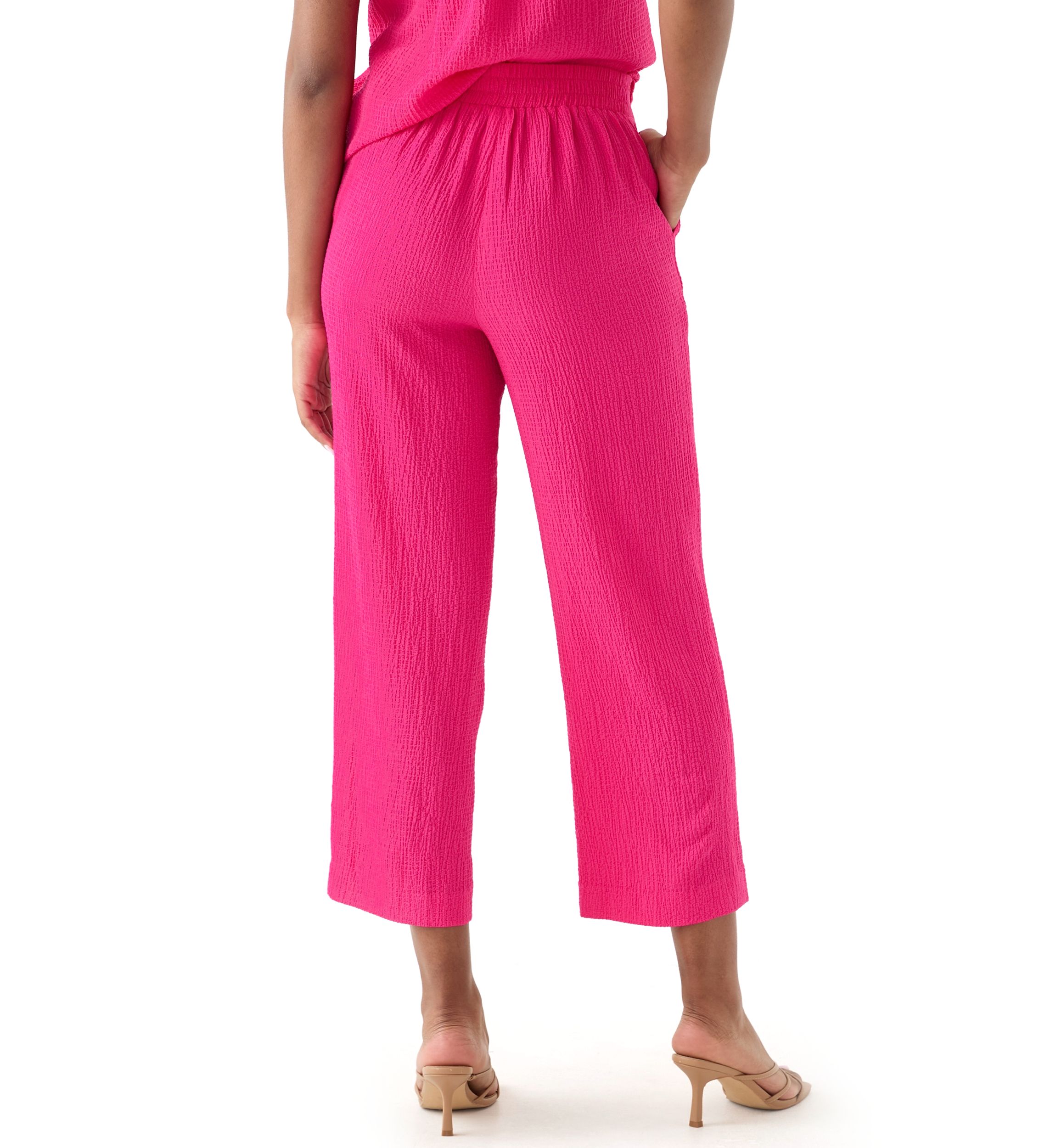 Womens Pull On Cropped Pants