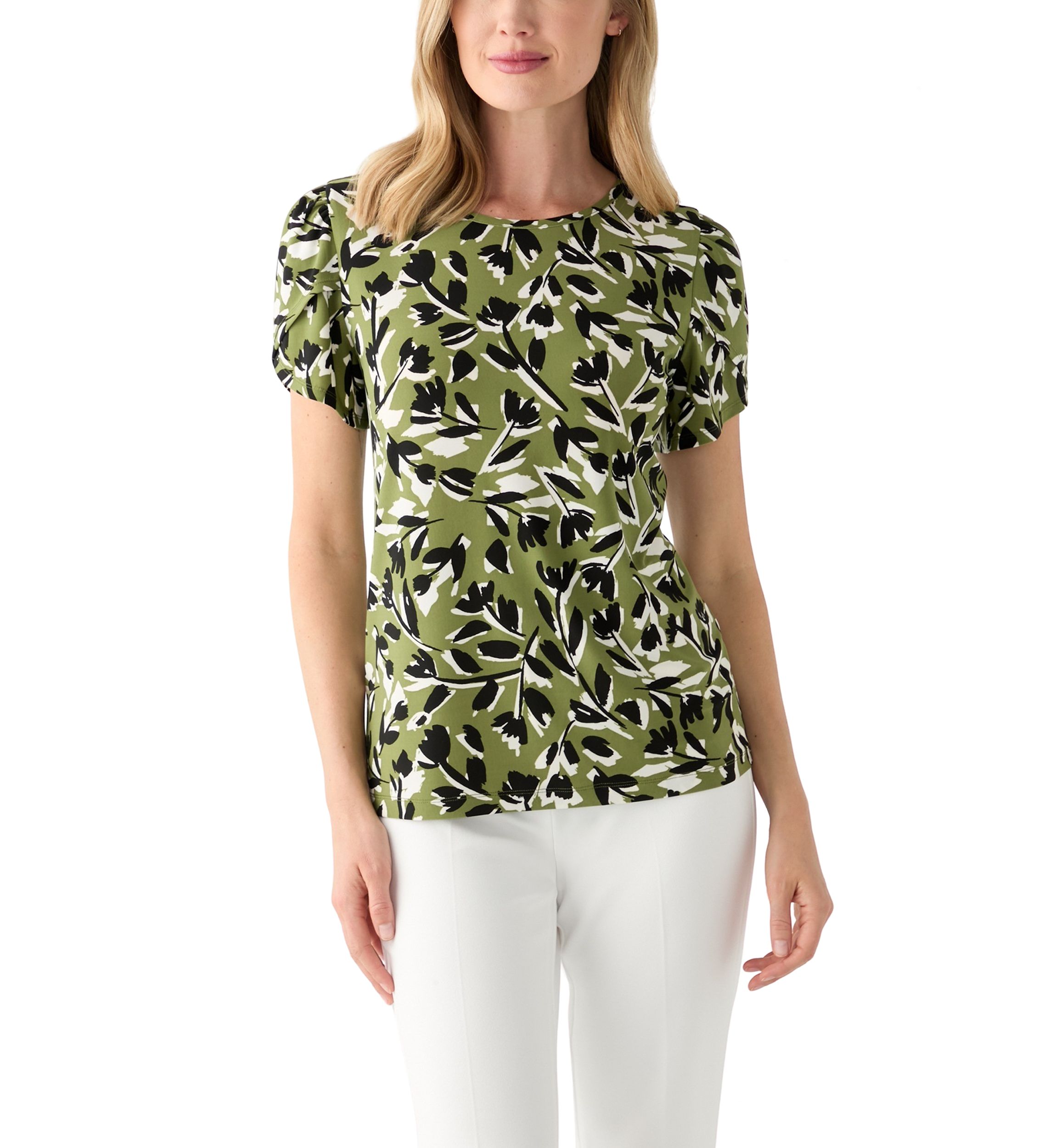 Petite Tulip Sleeve Top
