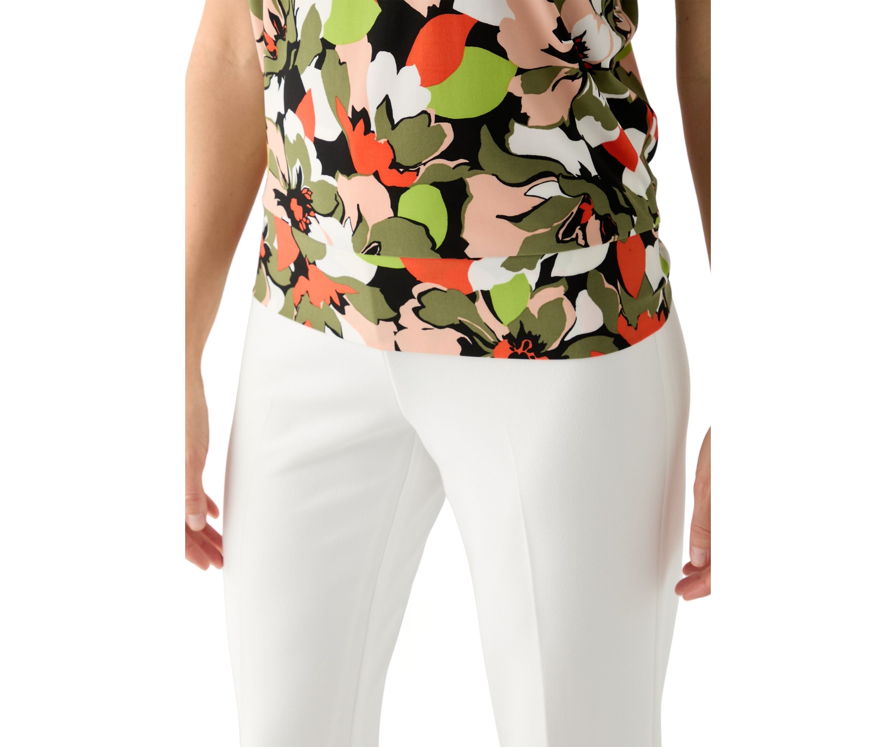 Petite Dolman Sleeve Banded Hem Top