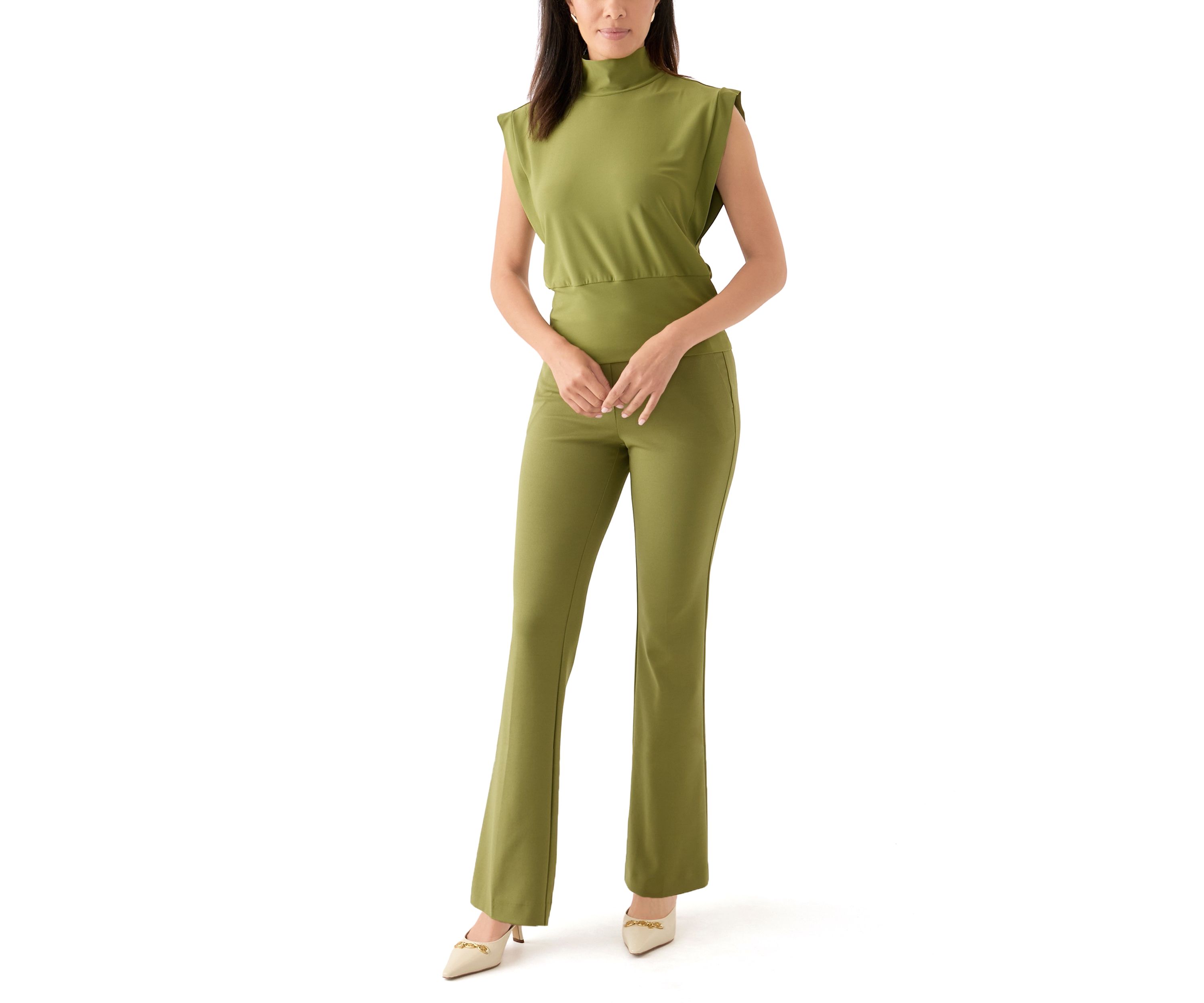 Womens Pull On Pocket Pants